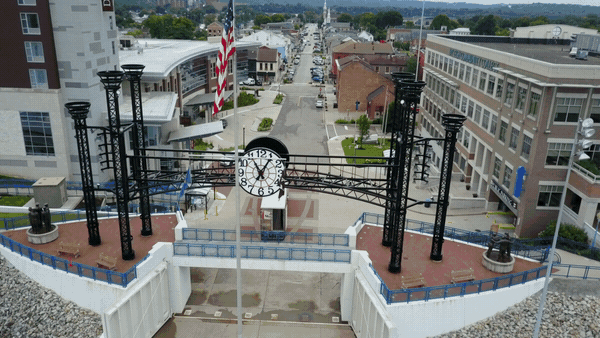 Downtown Lawrenceburg, IN.