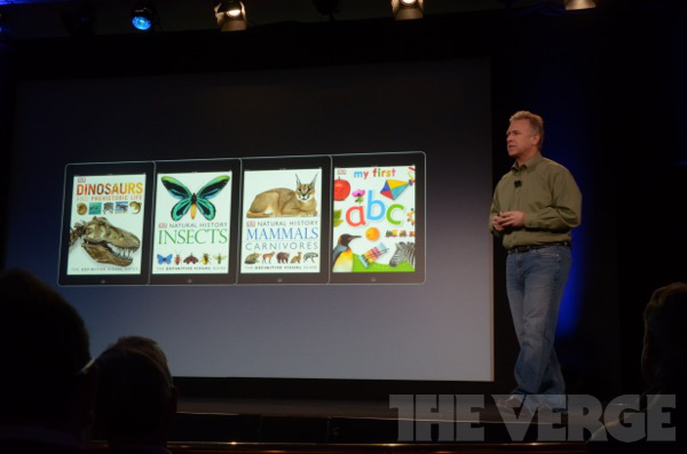 Apple's publishing partners for digital textbooks liveblog pictures