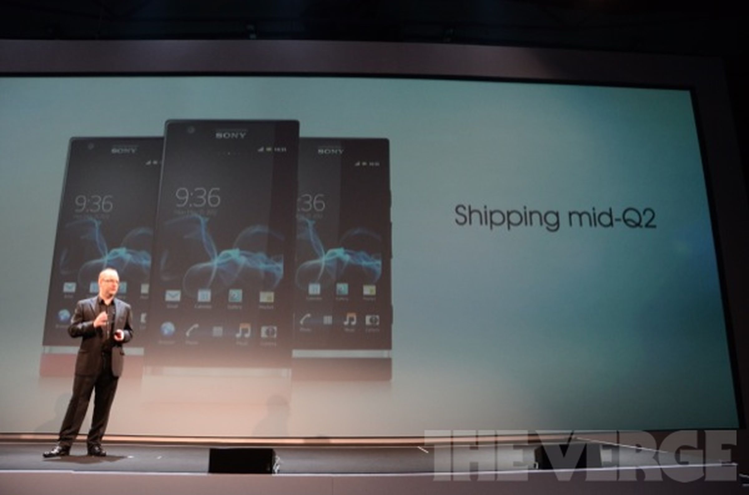 Sony Xperia P announcement photos