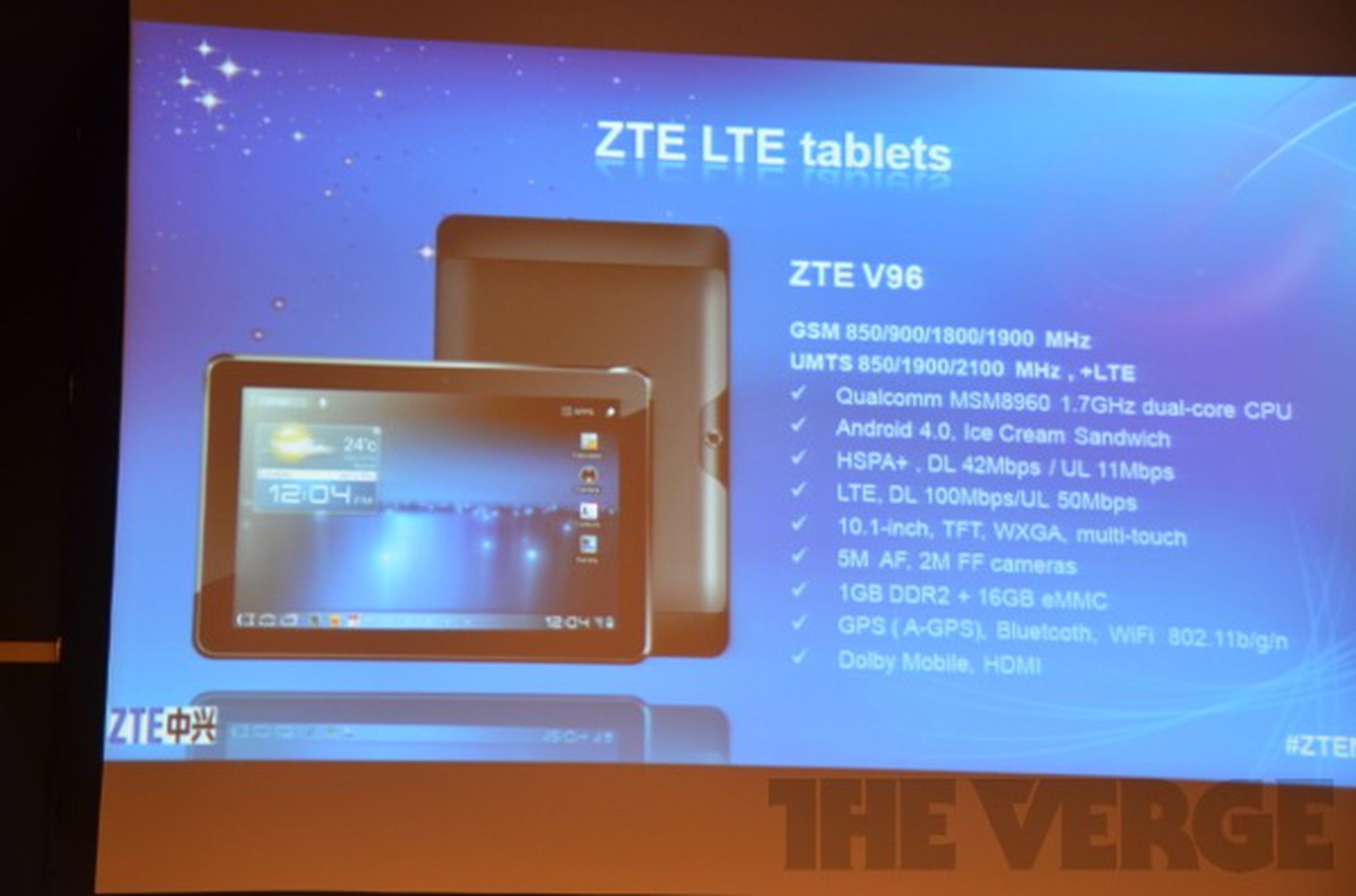 ZTE Tablets at Mobile World Congress