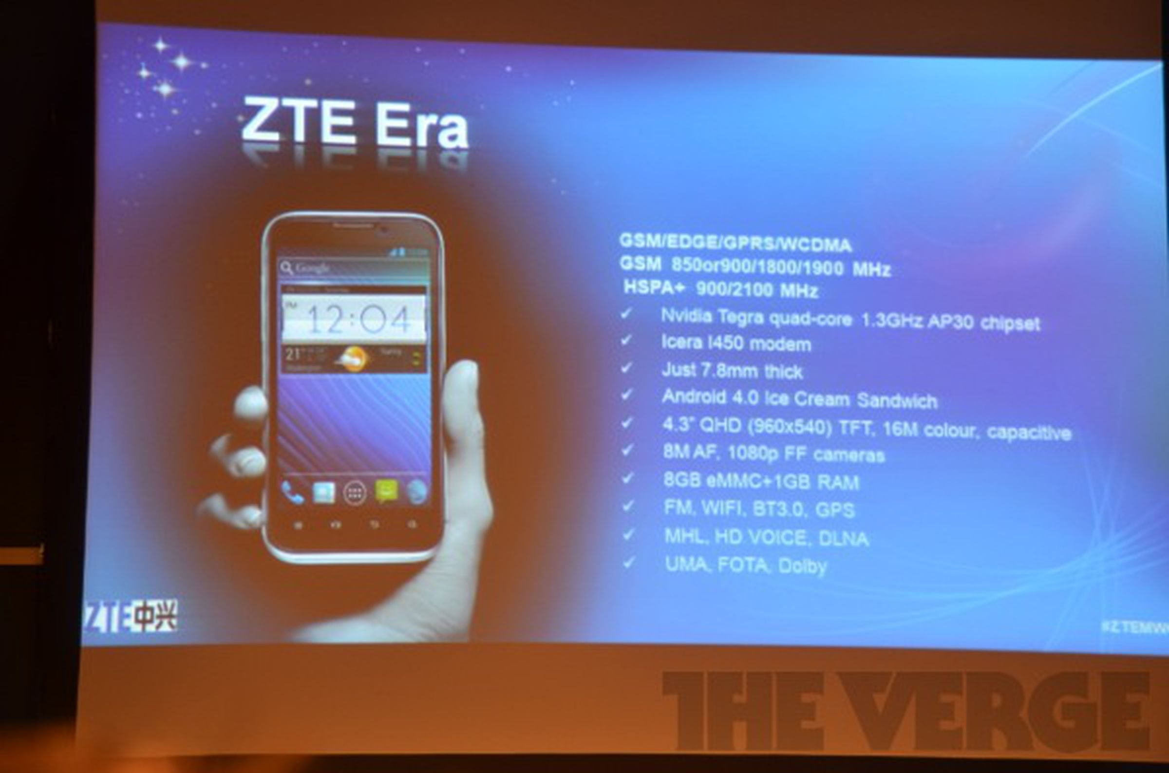 ZTE Era announcement images