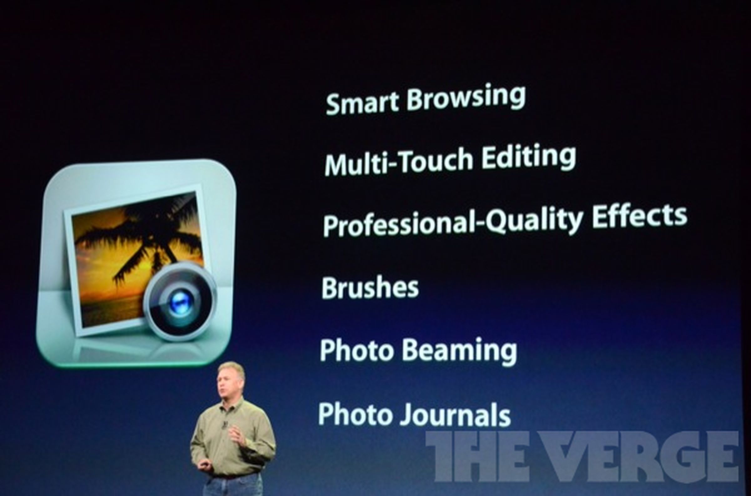 iPhoto for iPad announcement photos