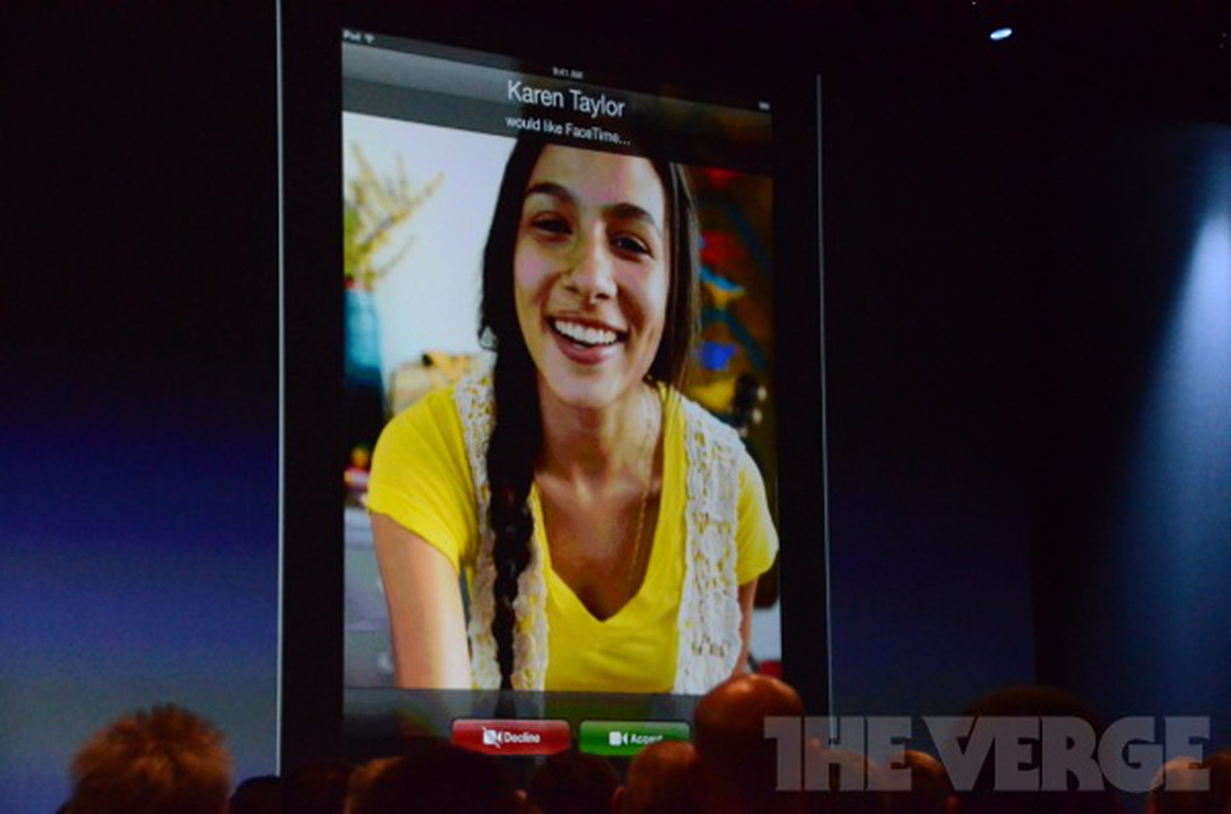 Facetime for cellular on iOS 6 liveblog images