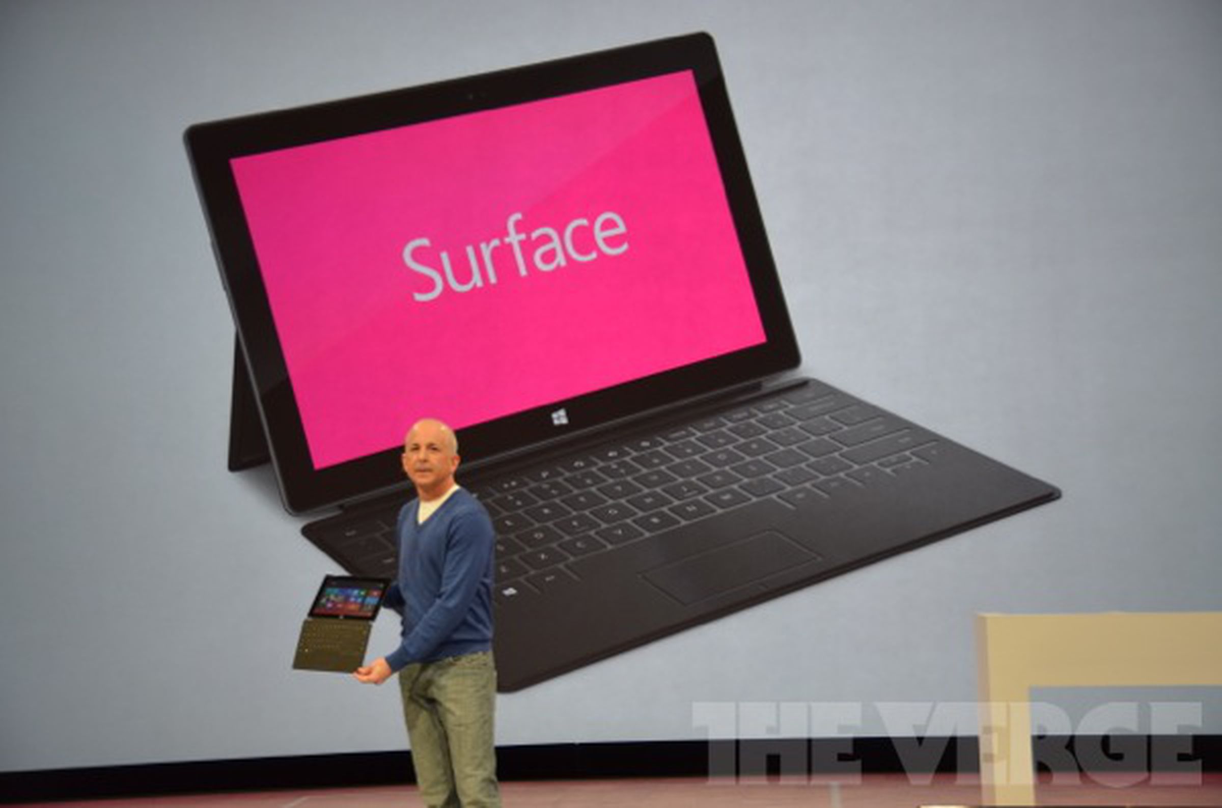 Microsoft Surface Touch Cover keyboard live blog photos