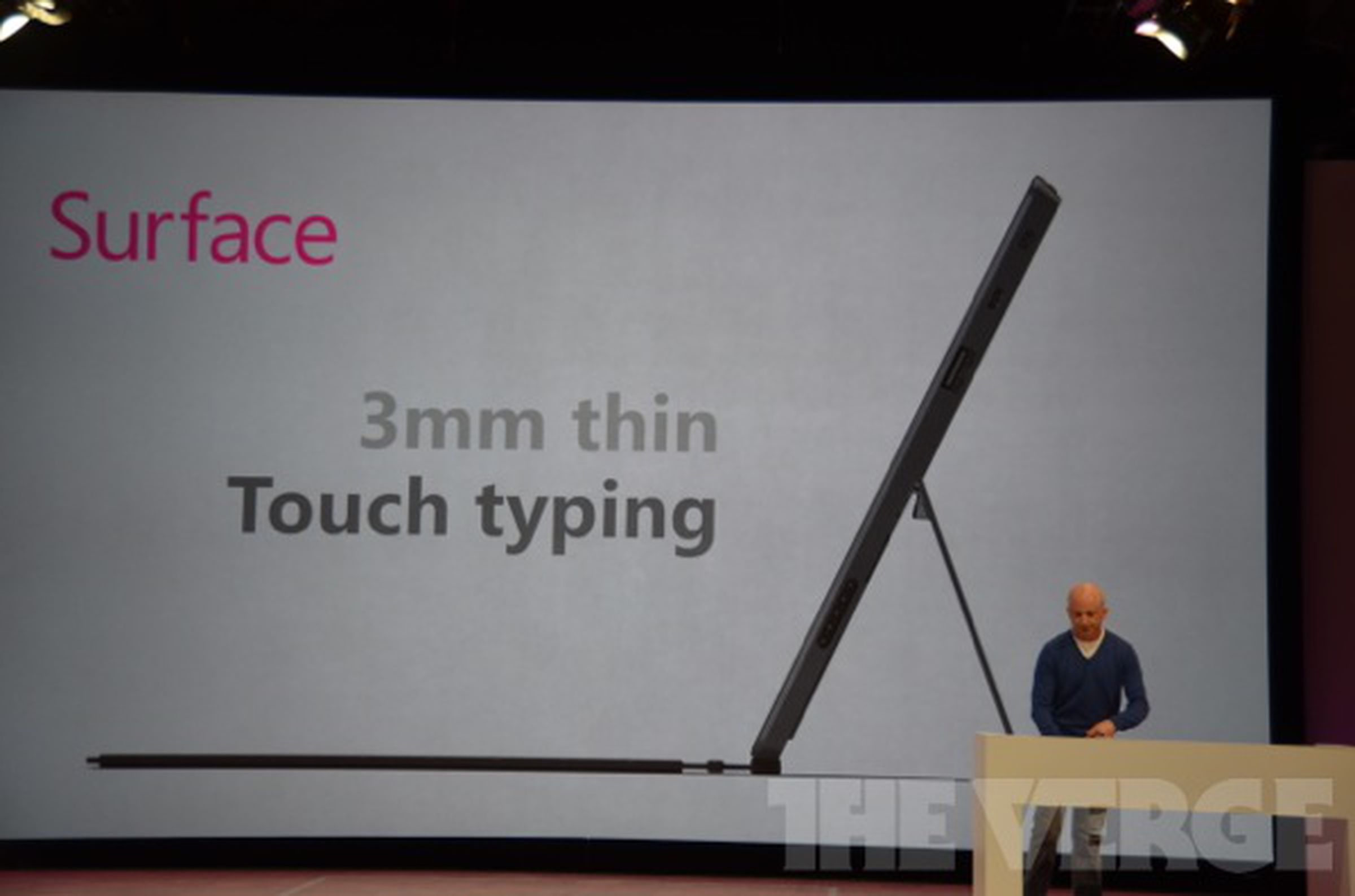 Microsoft Surface Touch Cover keyboard live blog photos