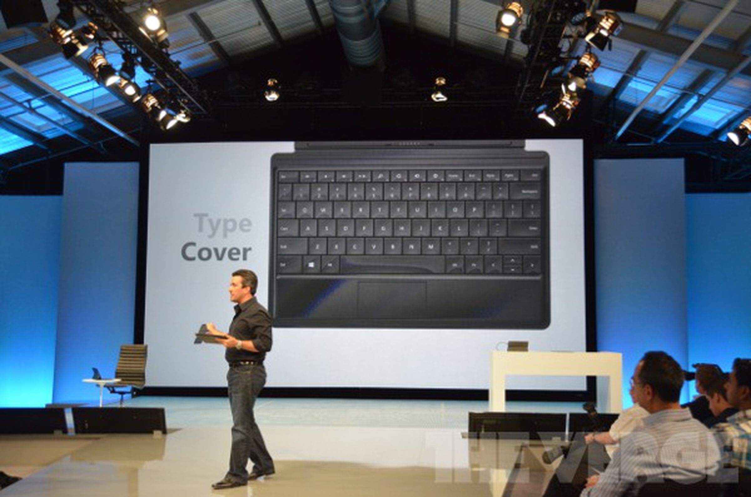 Microsoft Type Cover live blog pictures