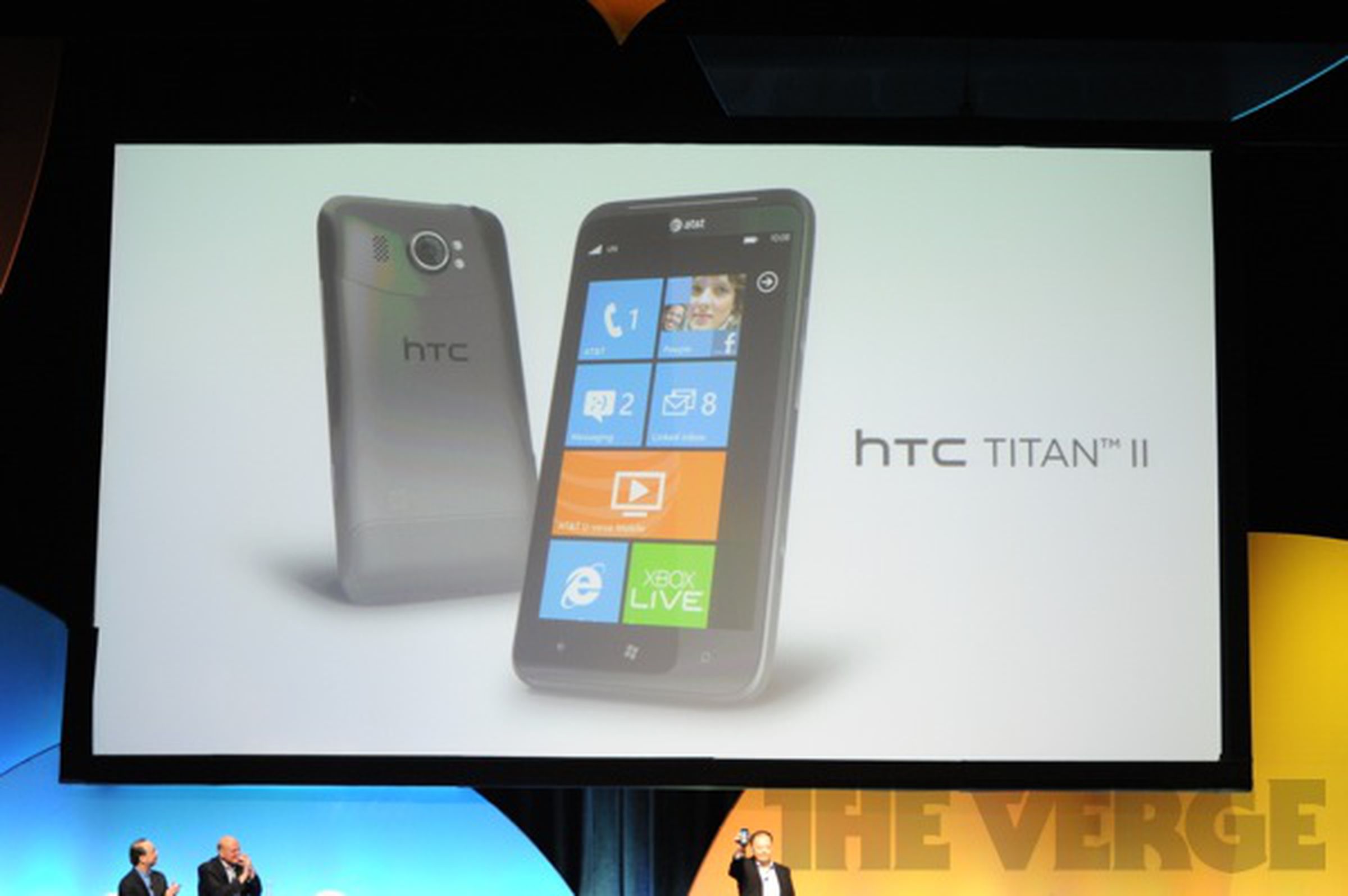 HTC Titan II for AT&T announcement photos