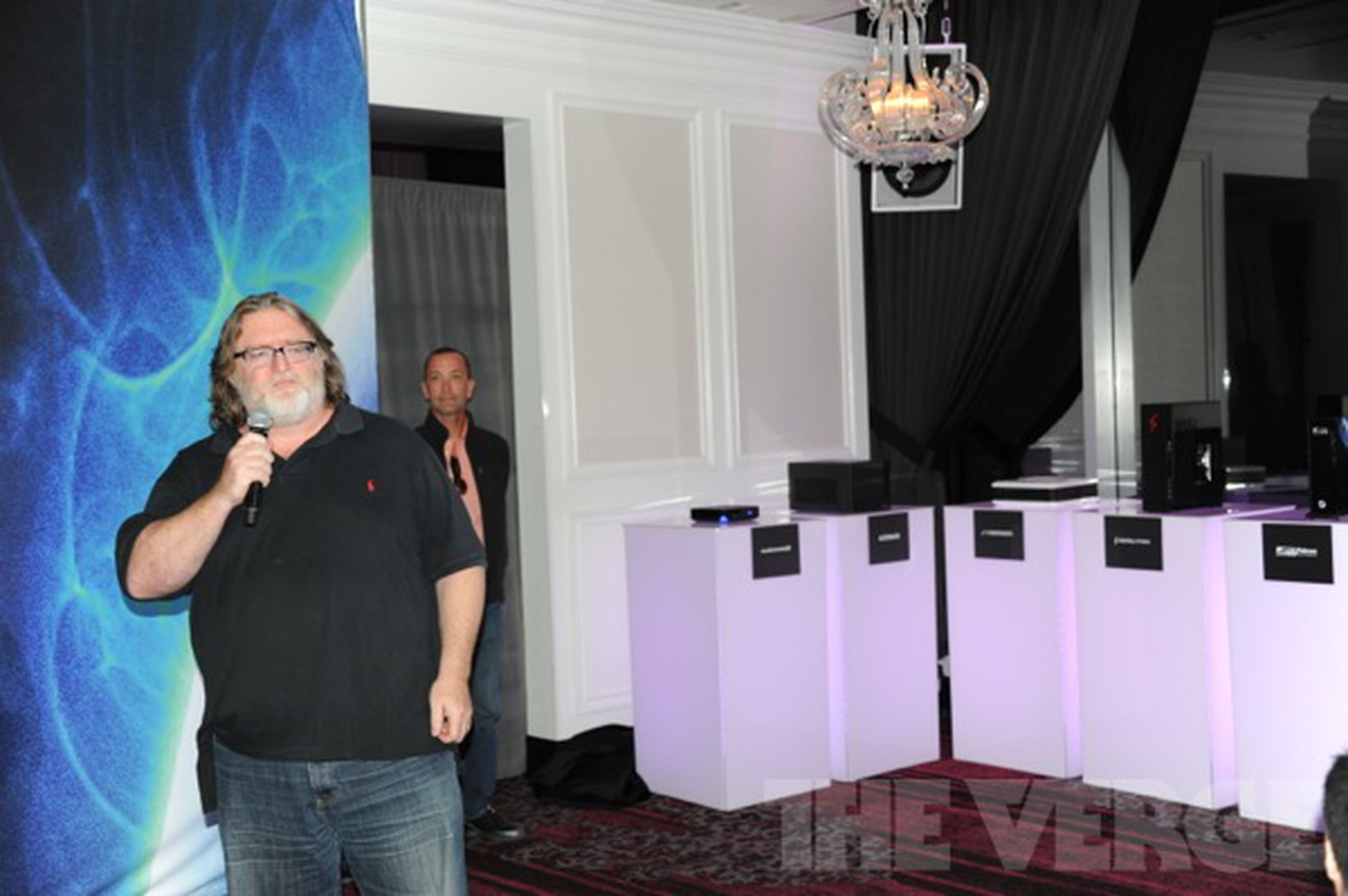Photos of Valve's Steam Machines from its CES 2014 press conference