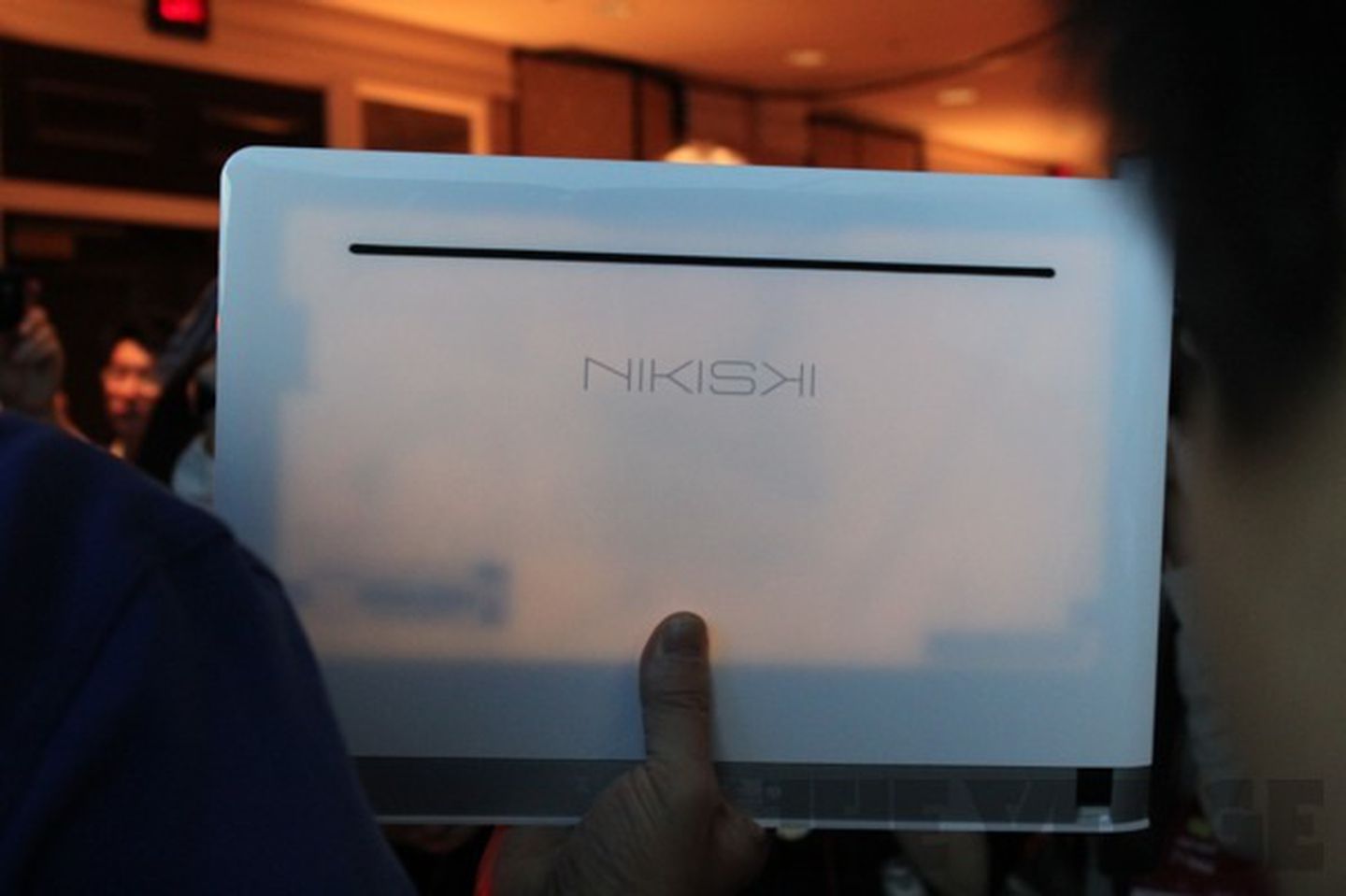 Intel Nikiski Laptop Prototype With See Through Touchpad Hands On Pictures And Video The Verge 6831