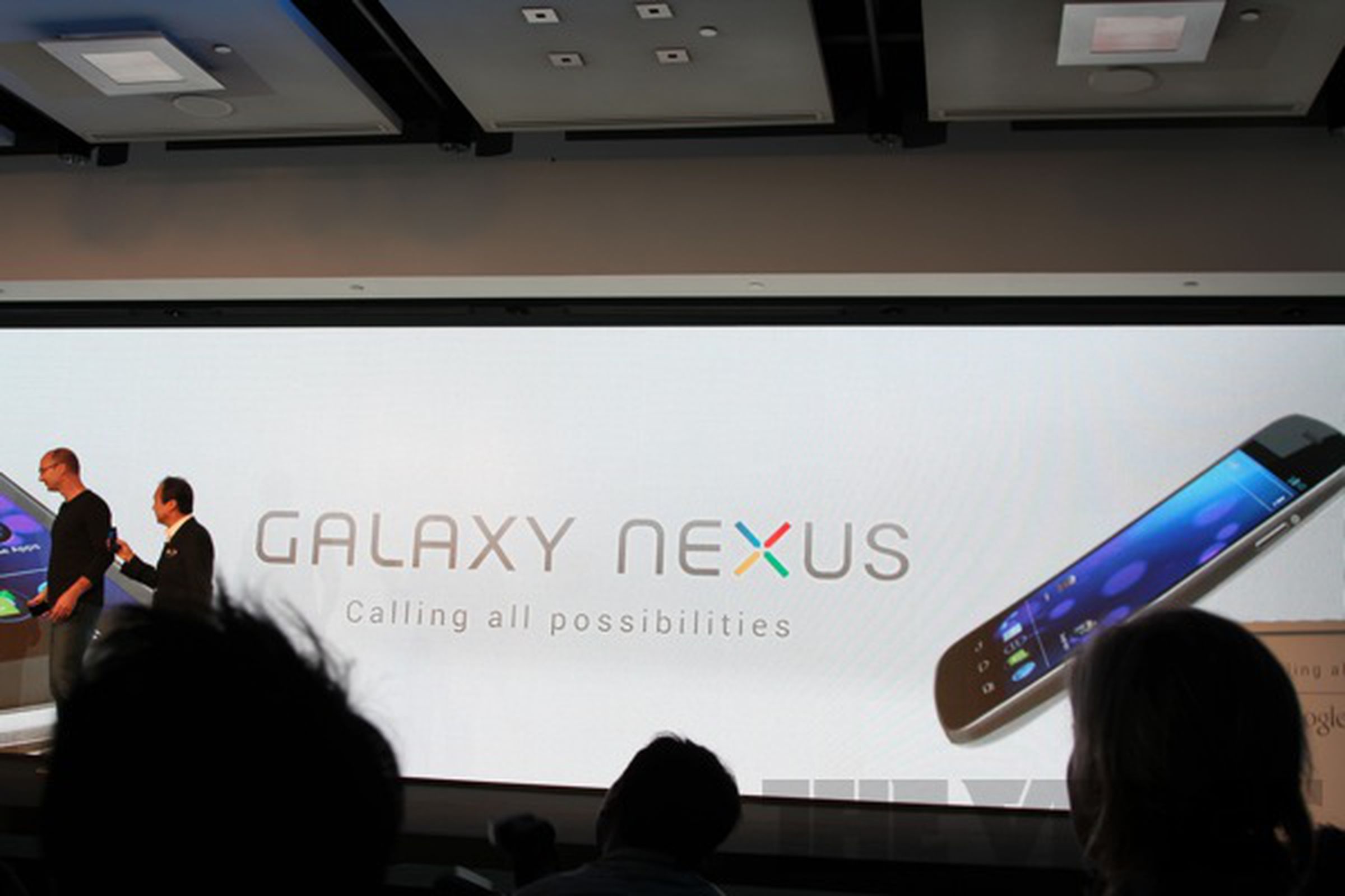 Galaxy Nexus official: 4.65-inch 720p HD screen and Android Ice Cream Sandwich
