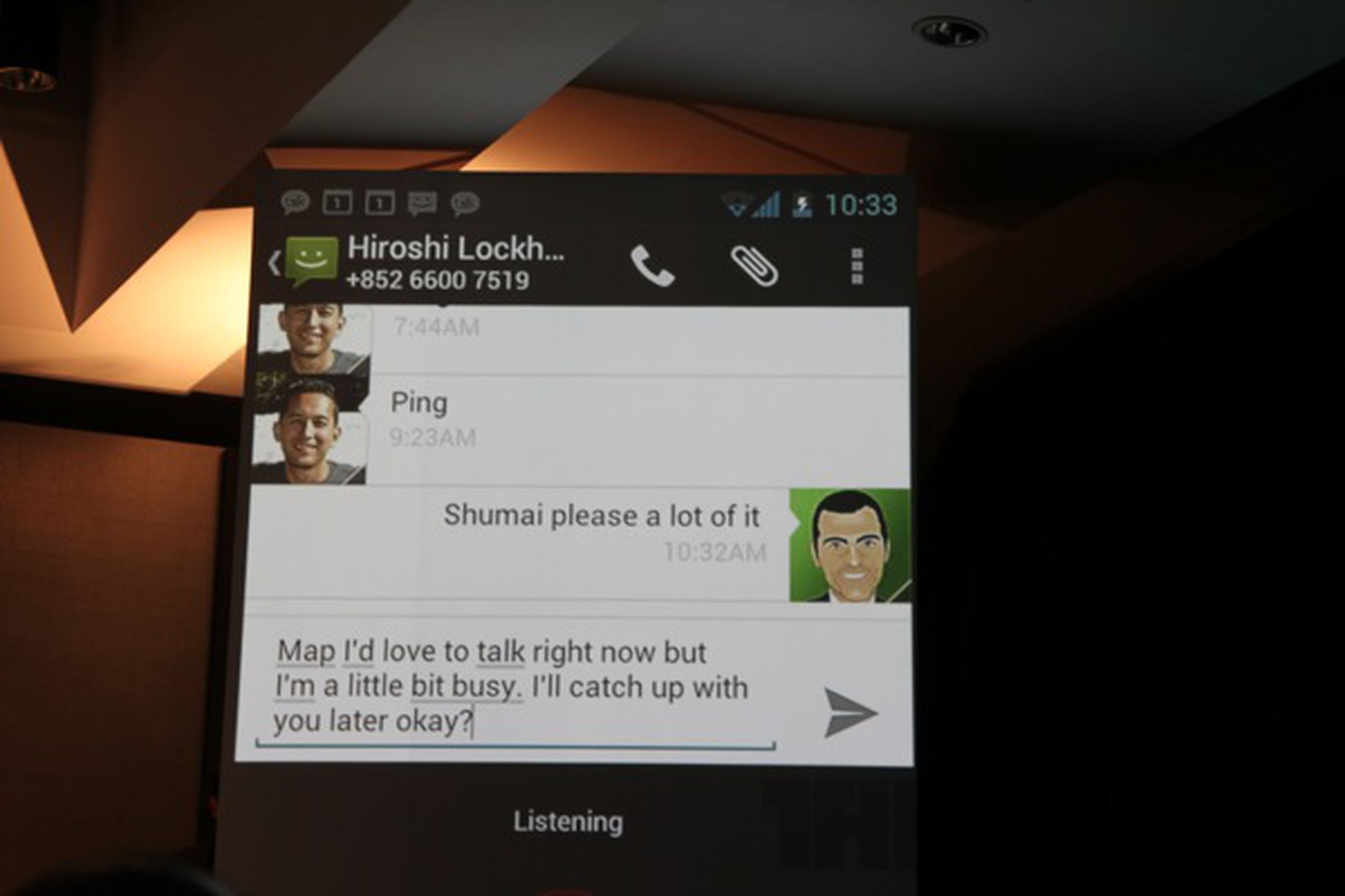 Android’s near-instant voice dictation