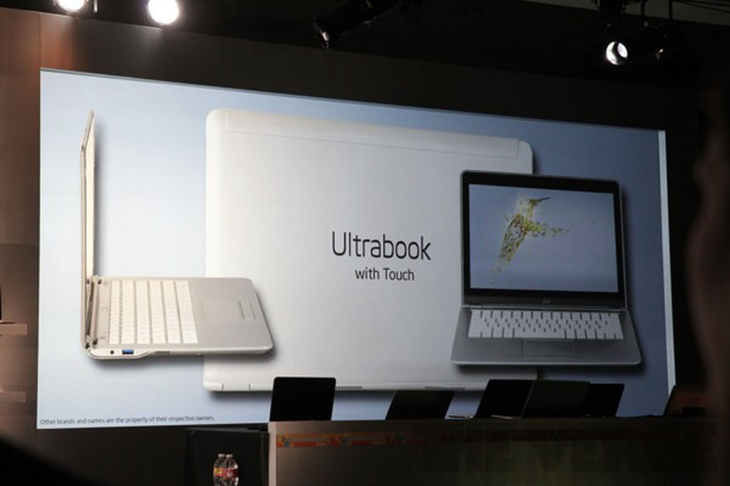Intel touchscreen ultrabooks