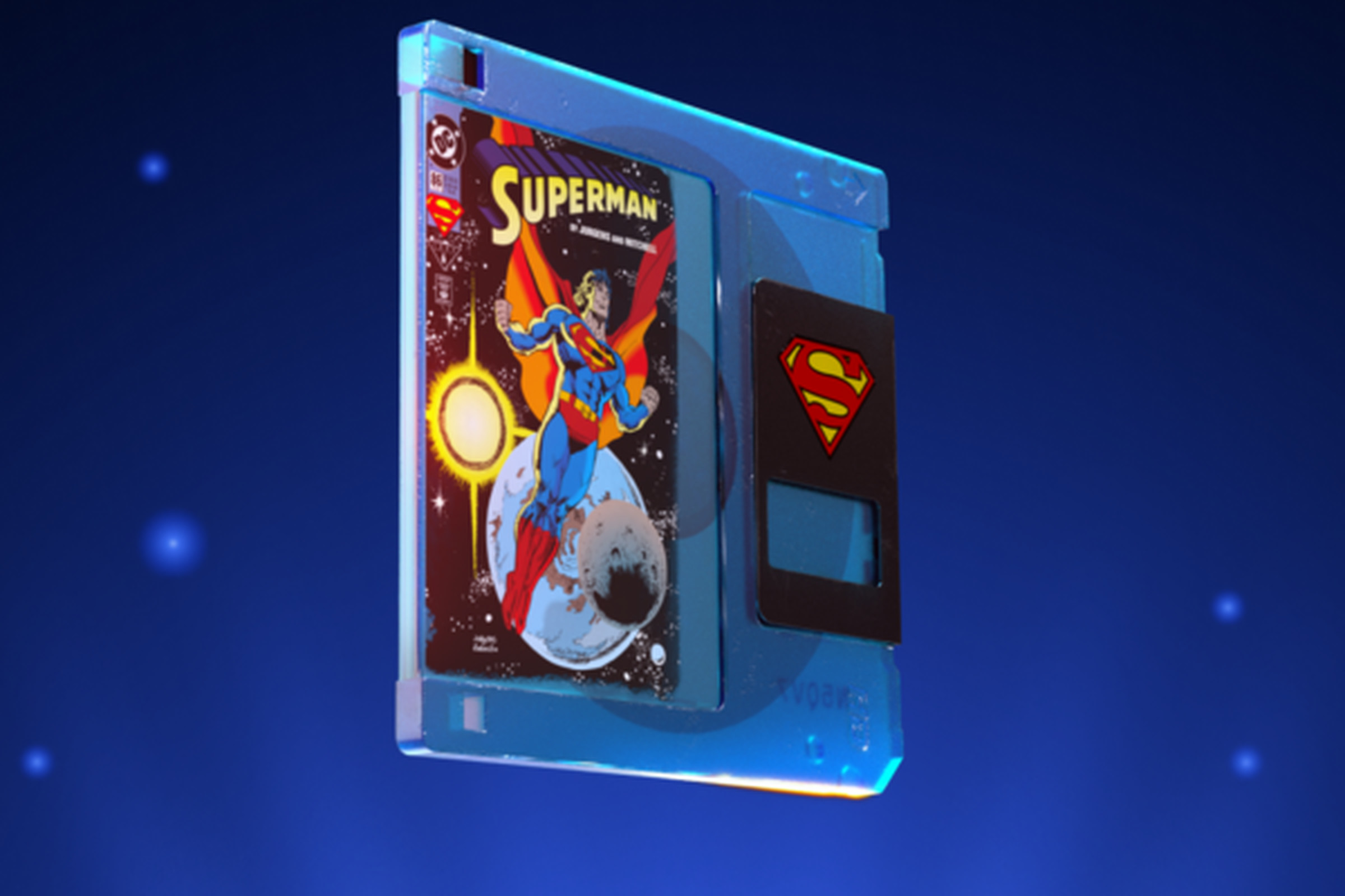 A Superman cover that may be among the NFTs available from DC