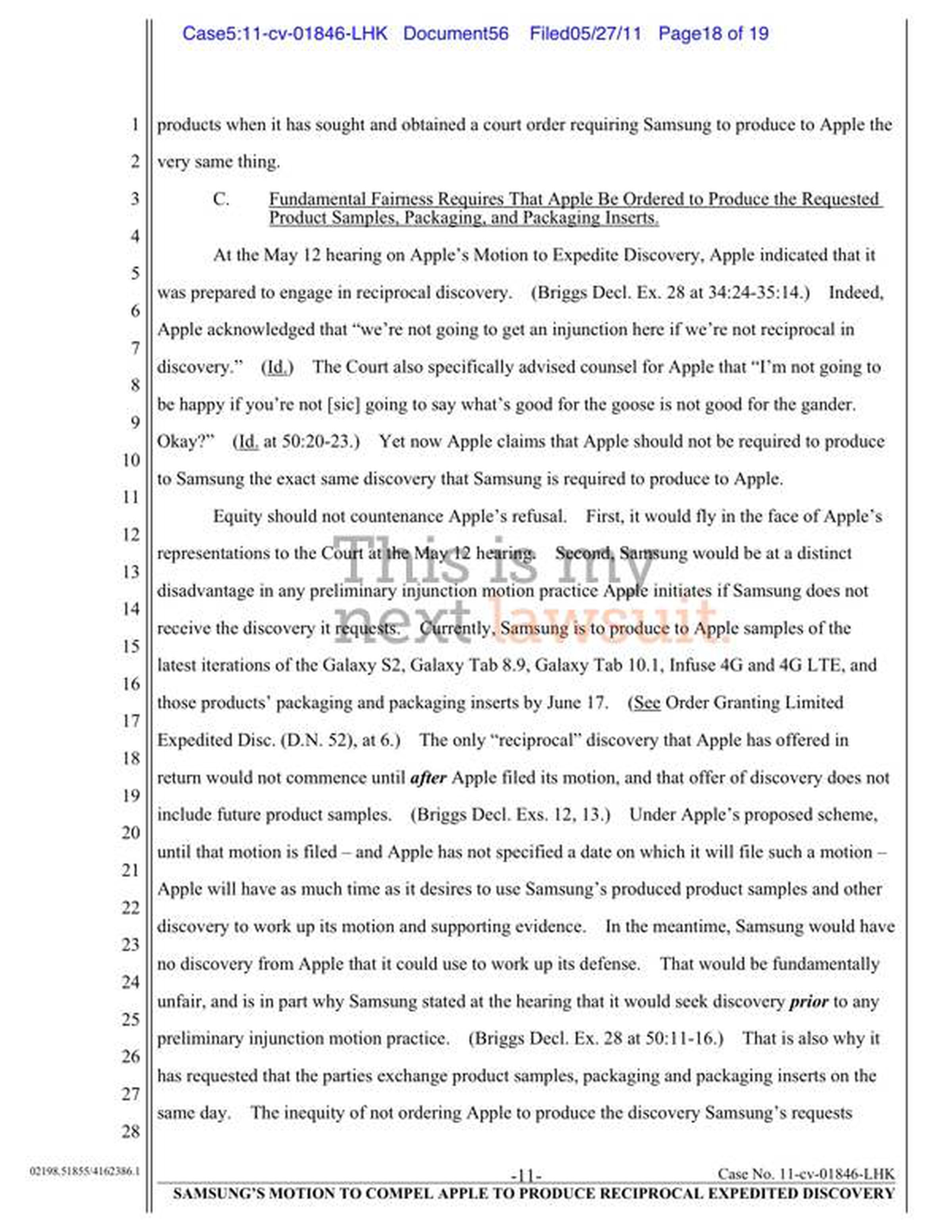 Samsung’s lawyers demand to see the iPhone 5 and iPad 3