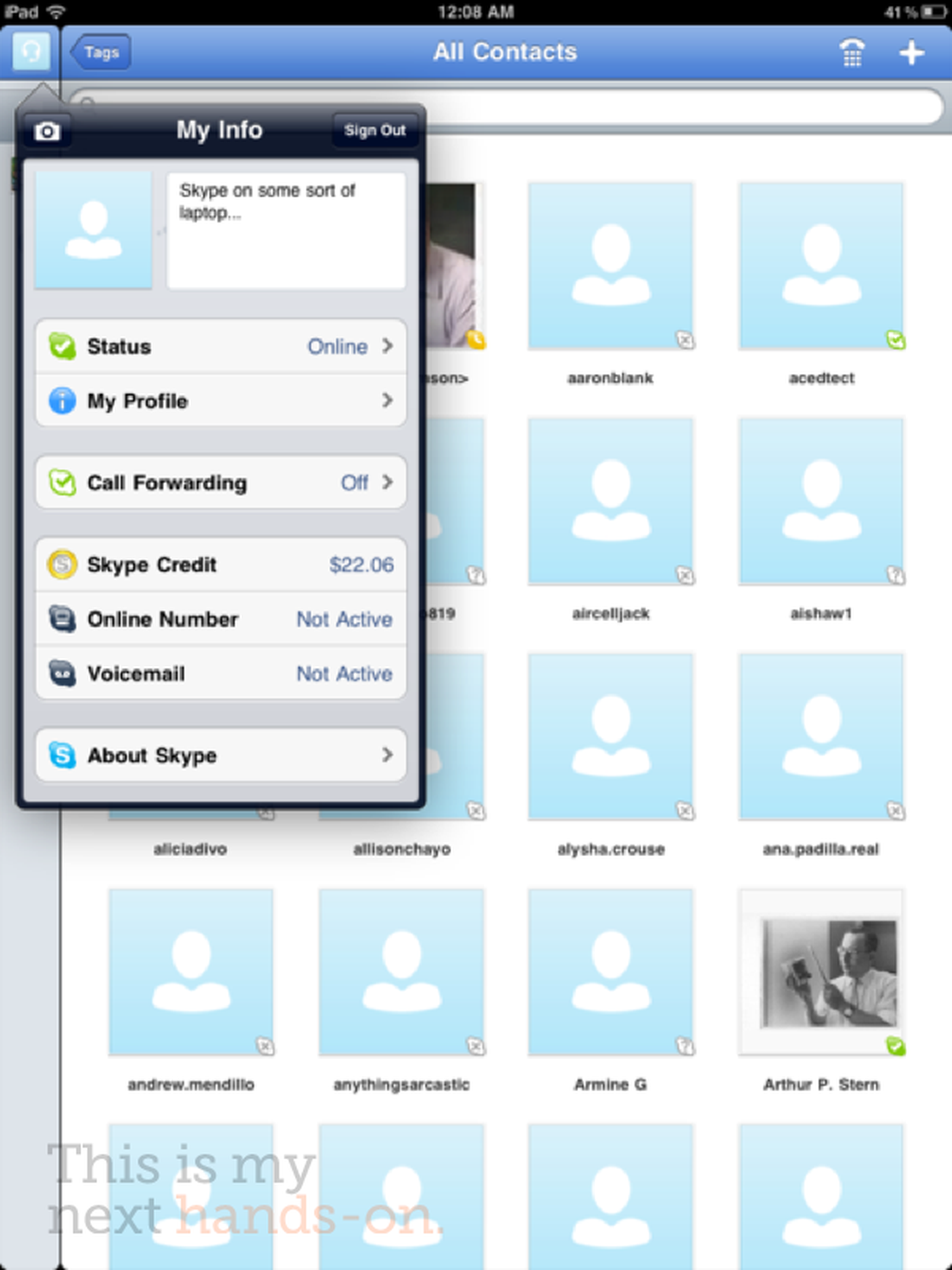 Skype for iPad released with video calling on WiFi and 3G