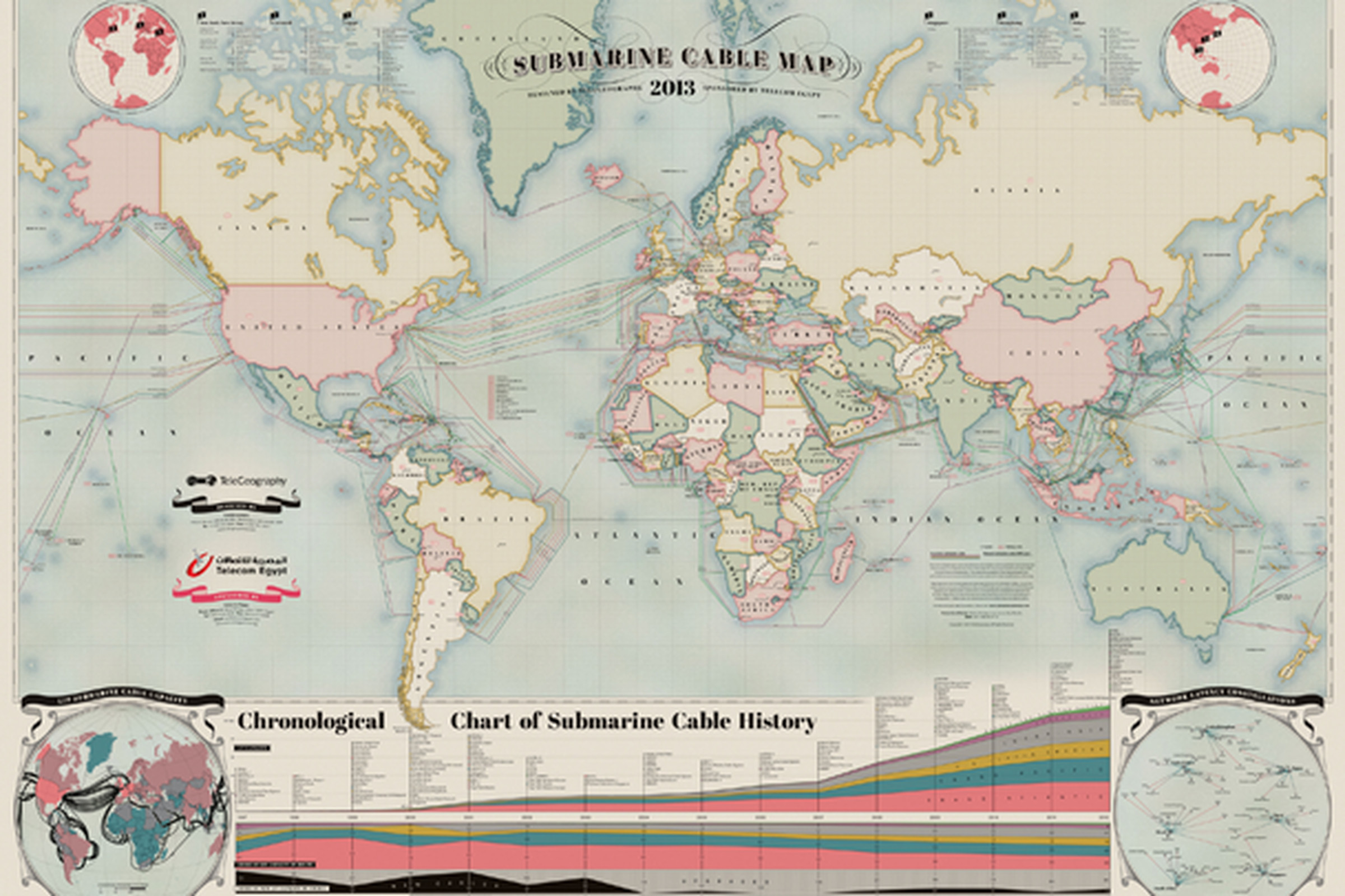 submarine cable map 2013 telegeography