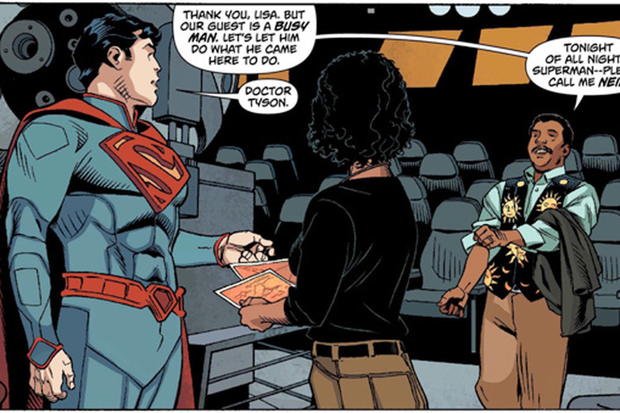 Neil Degrasse tyson superman DC COMICS