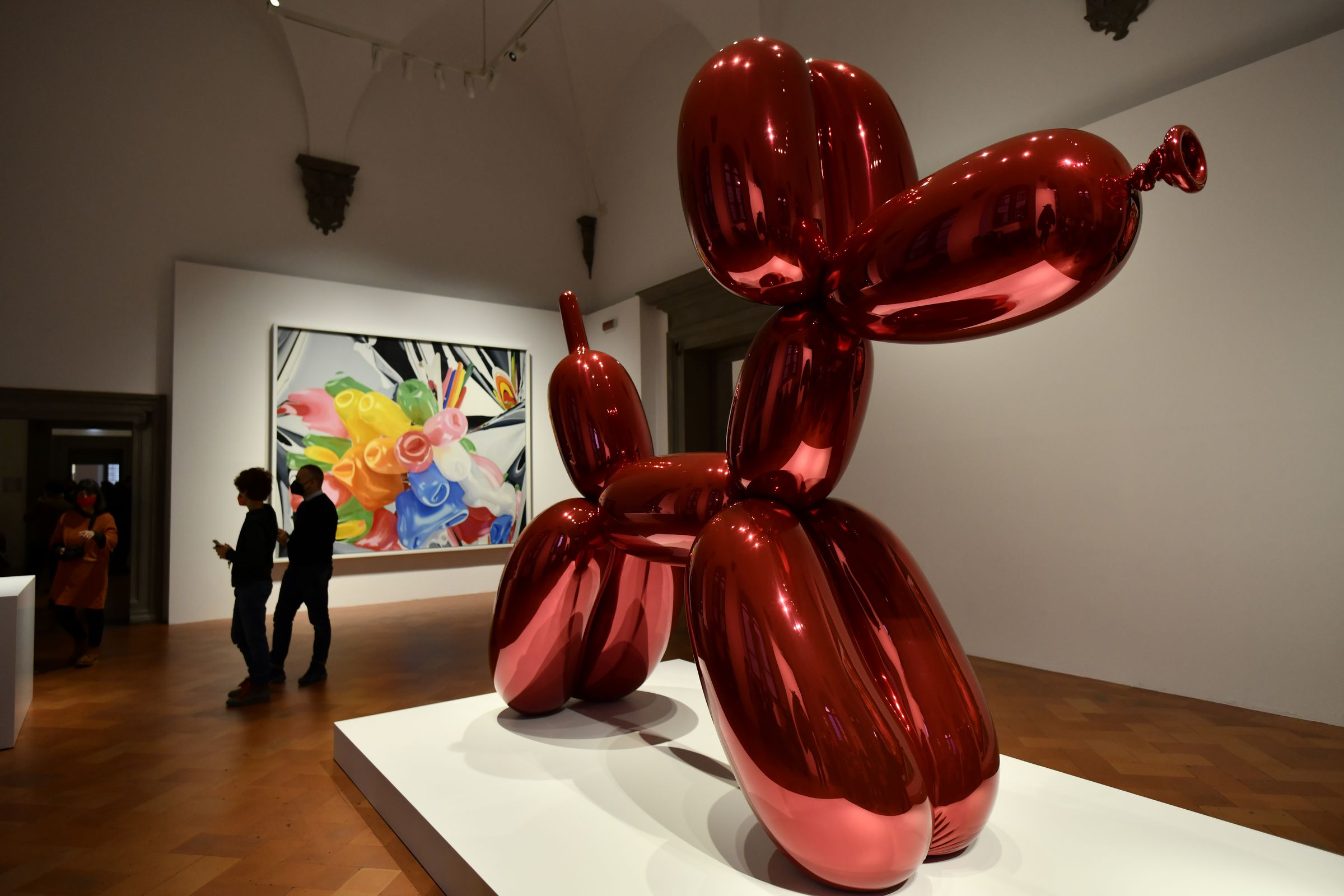 “Shine” Jeff Koons Art Exhibition in Florence