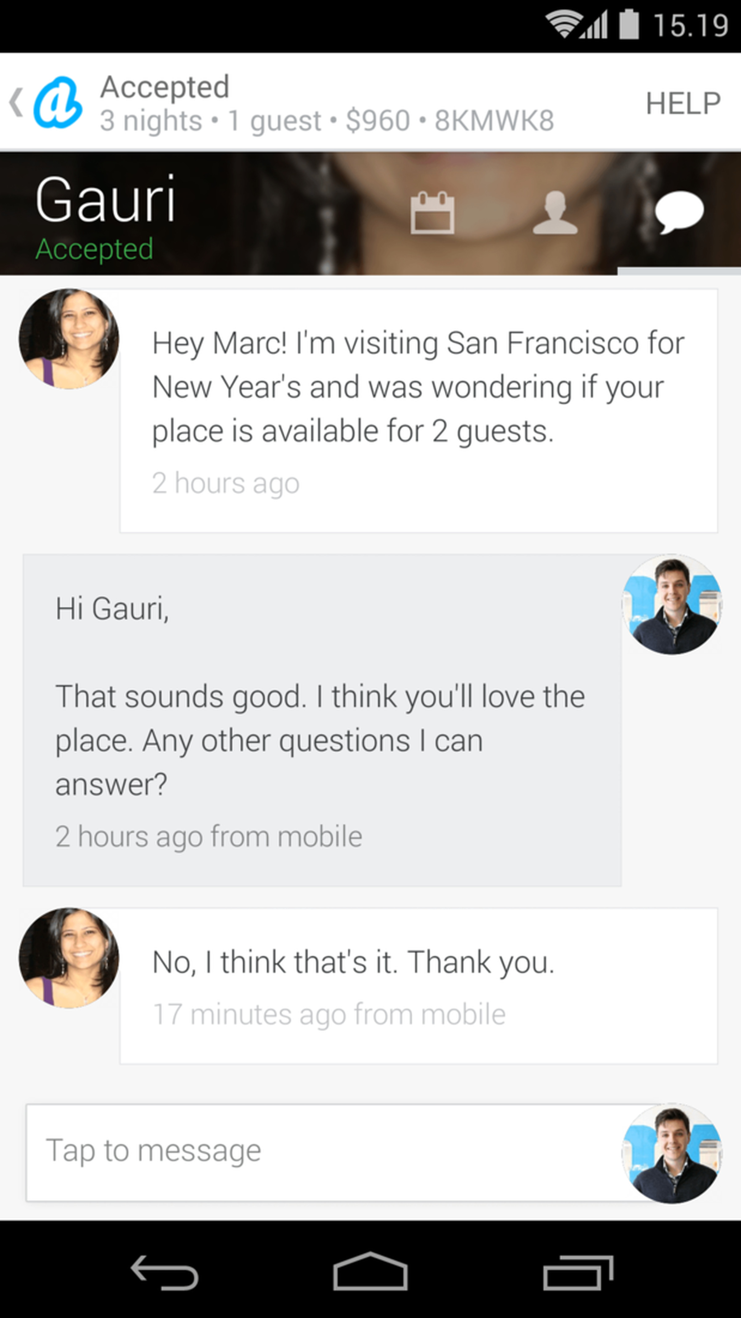 Airbnb apps redesigned for Android and iOS