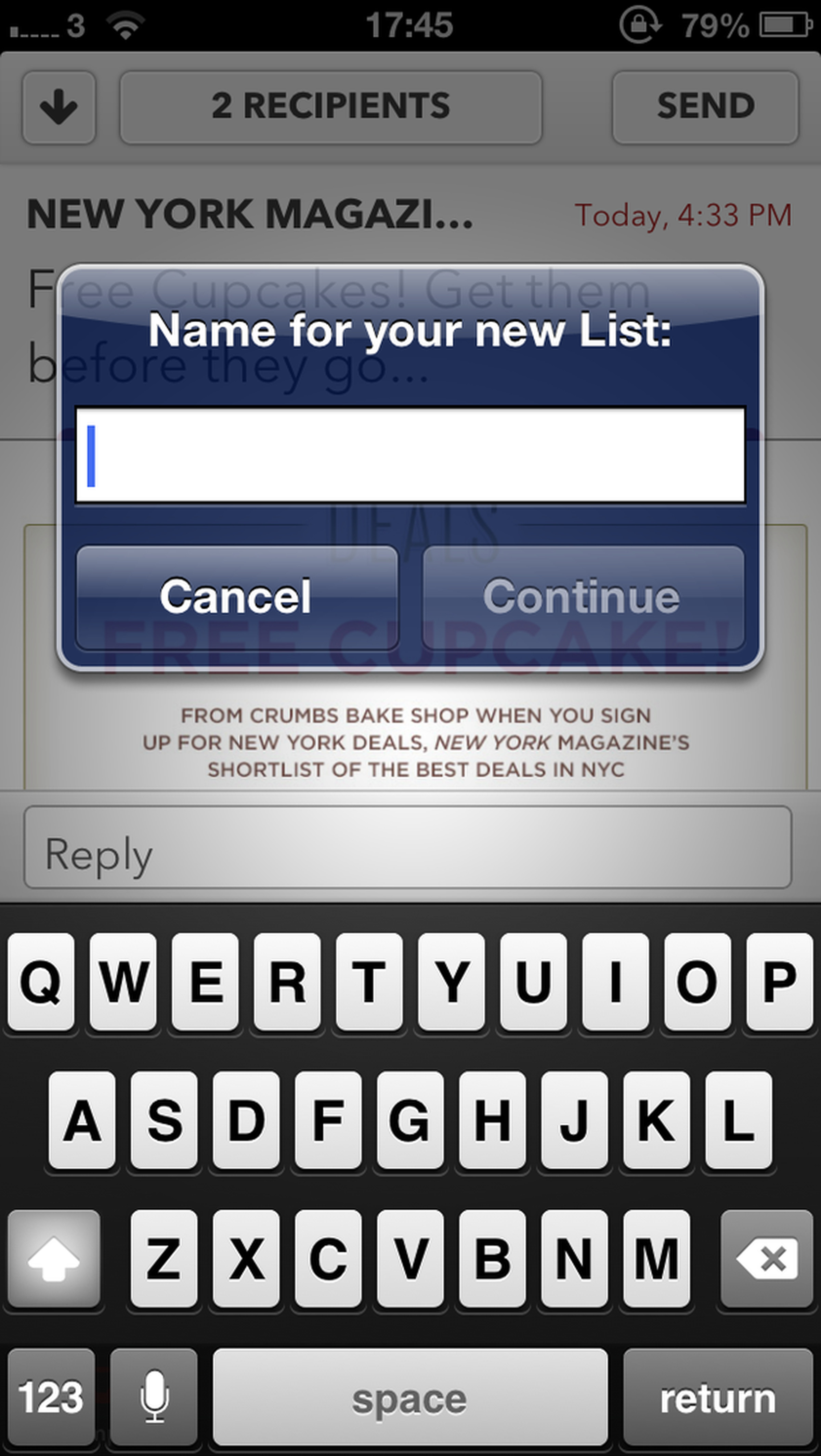 Mail Pilot for iOS screenshots