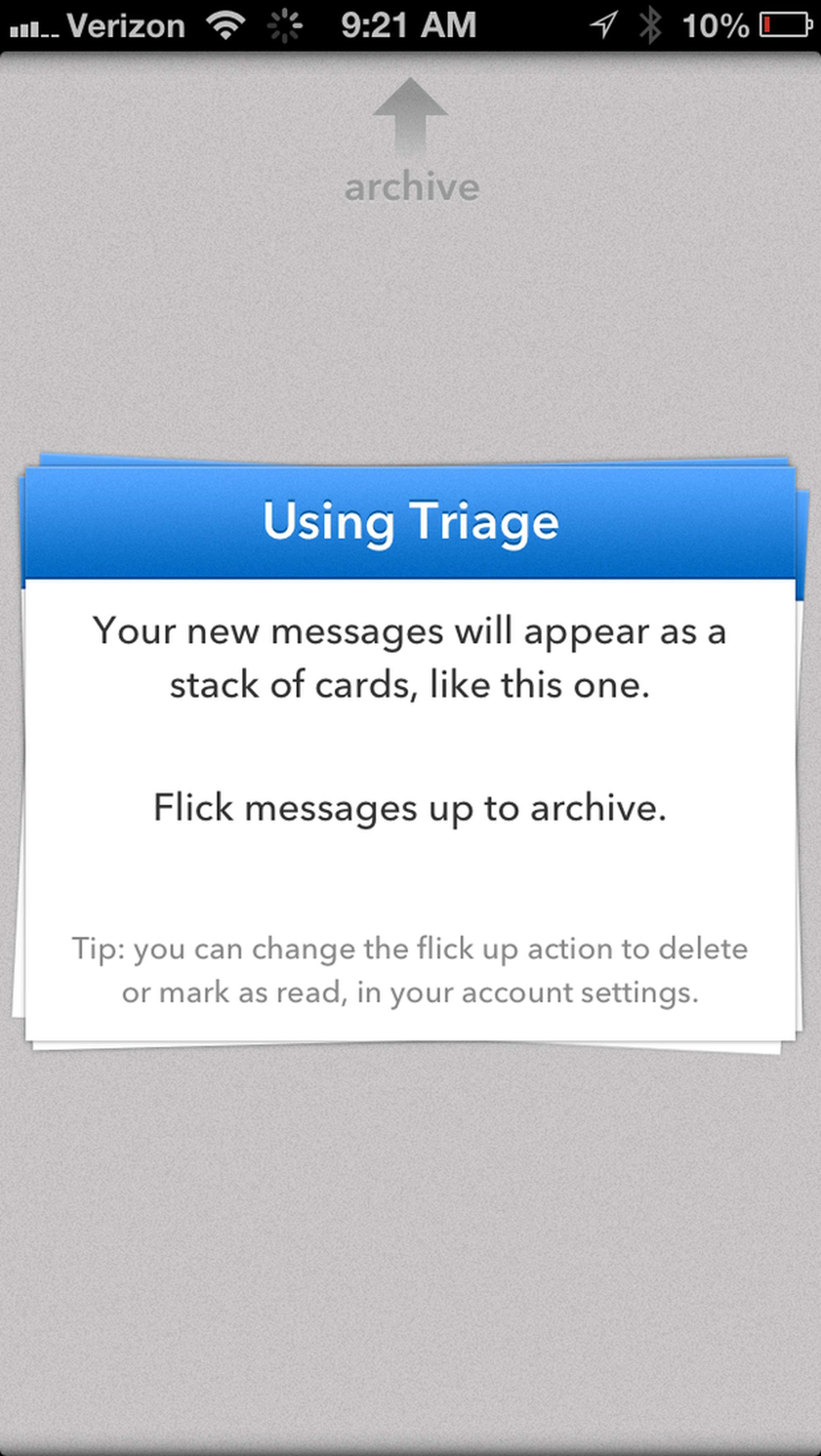 Triage for iPhone screenshots