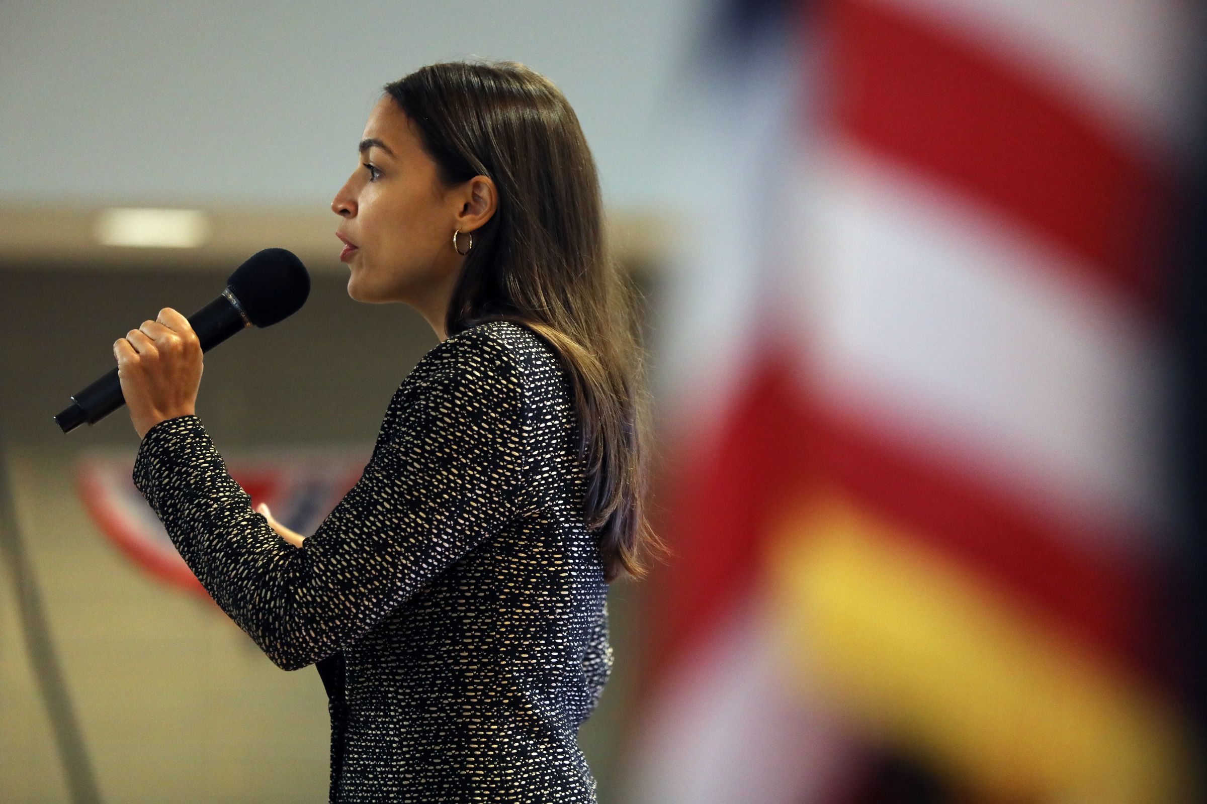 Rep. Alexandria Ocasio-Cortez Holds Public Housing Town Hall In The Bronx