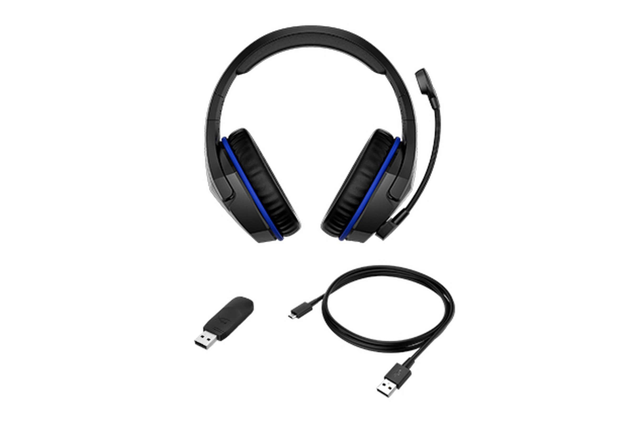 The Cloud Stinger Wireless includes a USB receiver, which you’ll need to plug into your PS4 or PC.