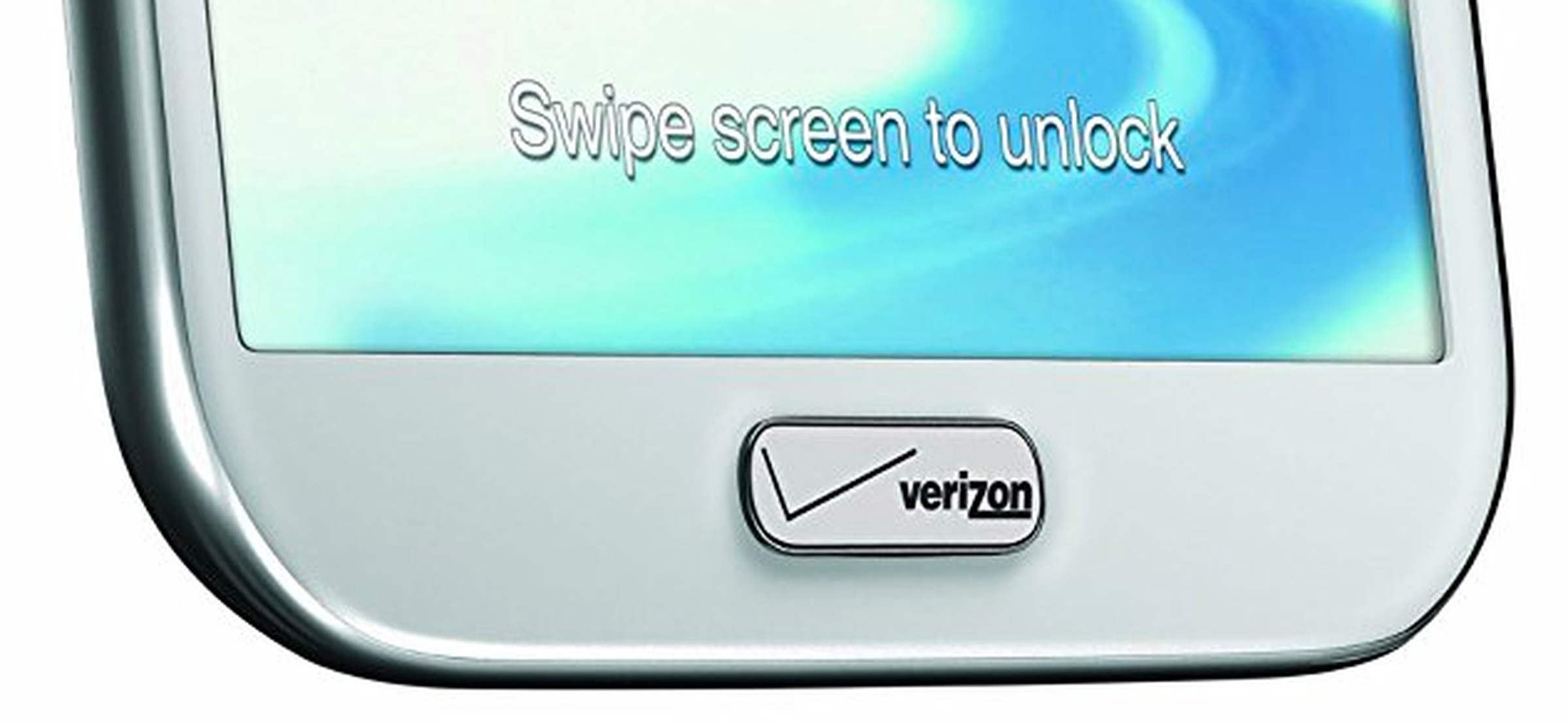 Samsung’s Galaxy Note II had a Verizon logo right on the home button.
