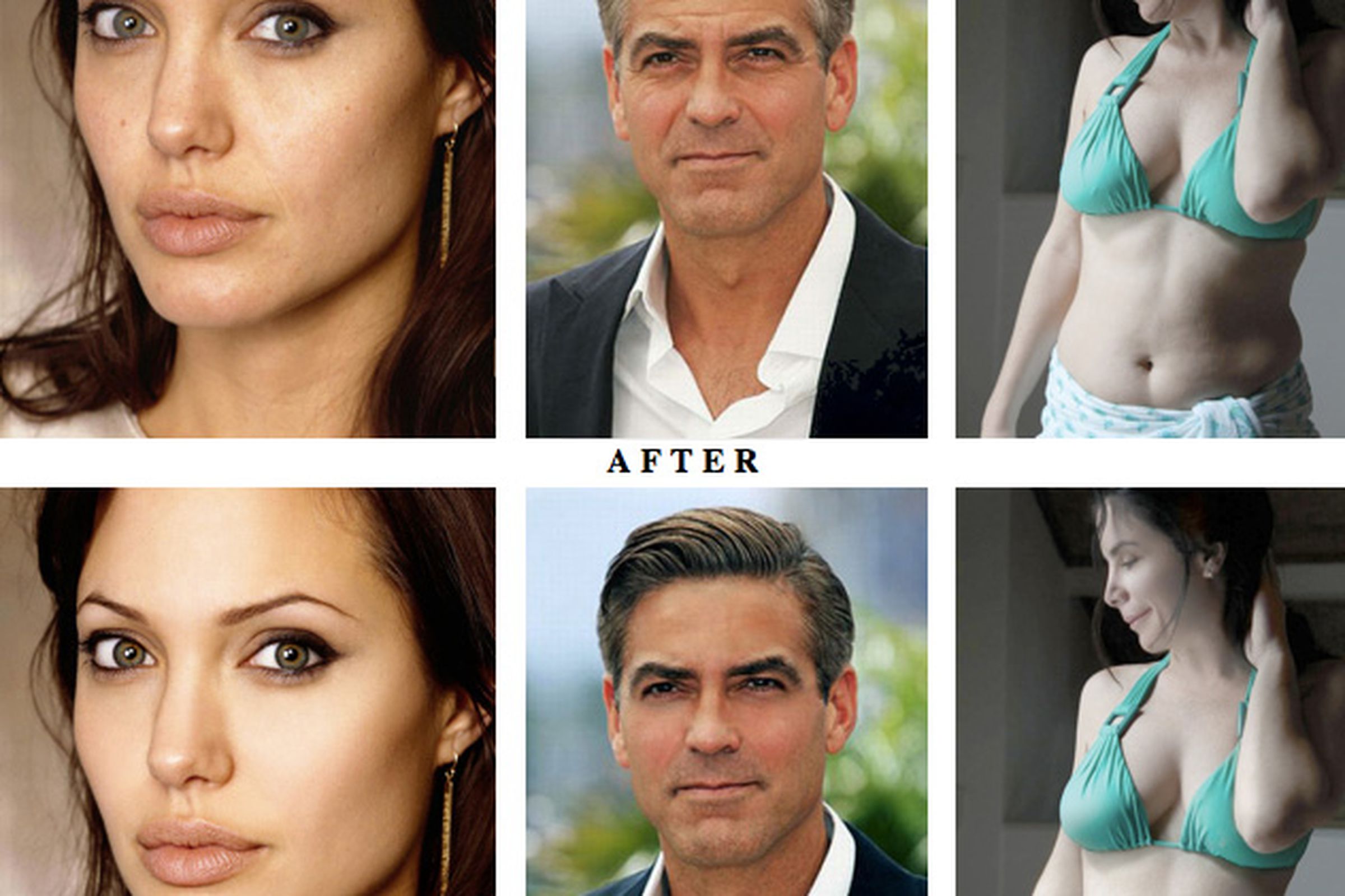 Photo retouch - Before and after
