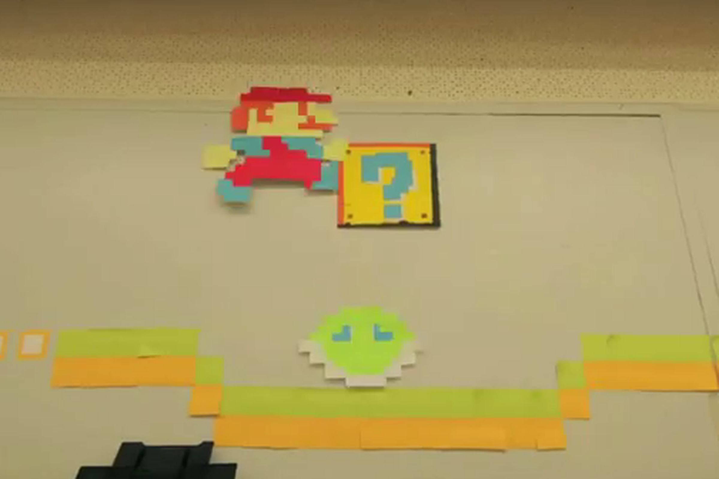 Post-it note Mario