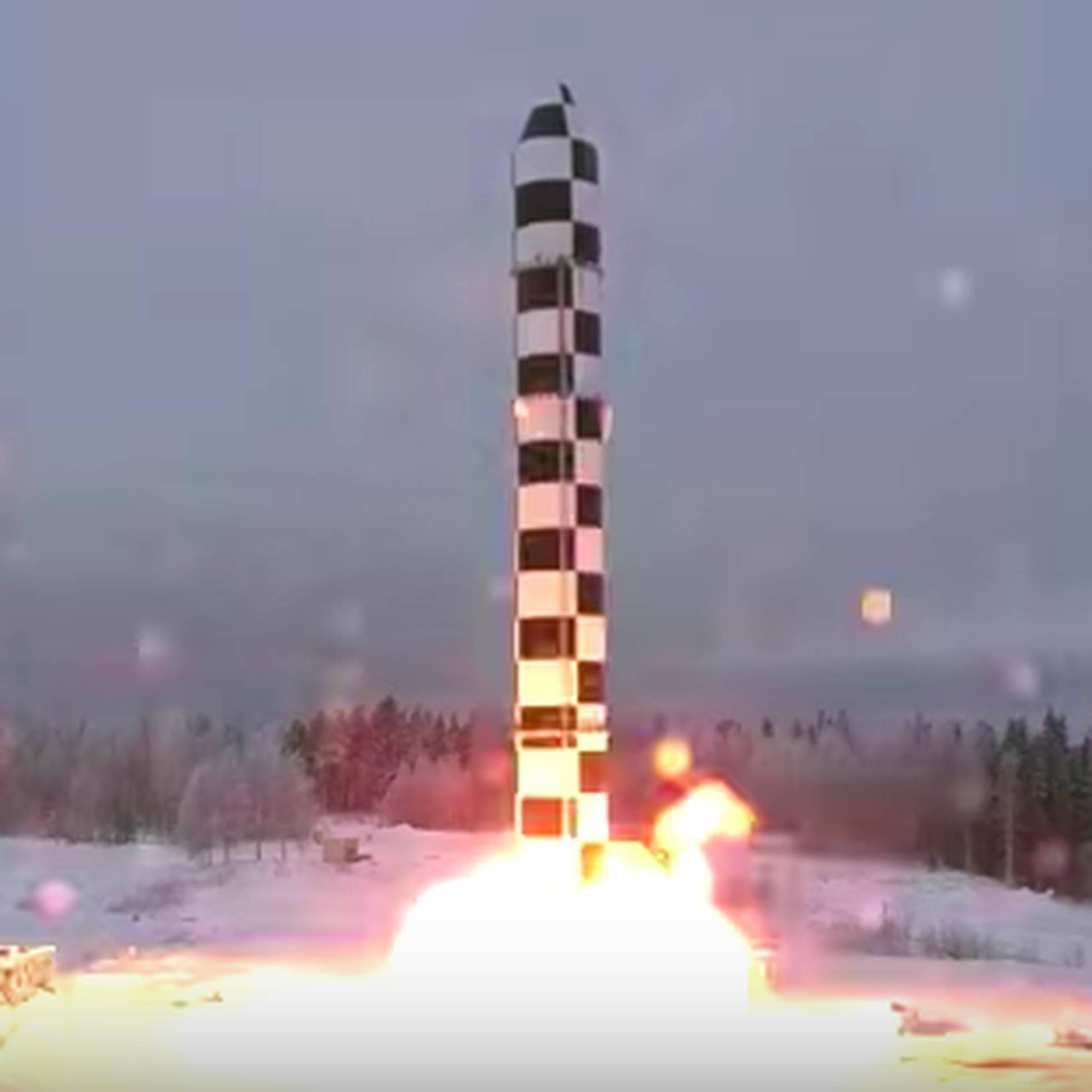 Missile test from Russia-24.