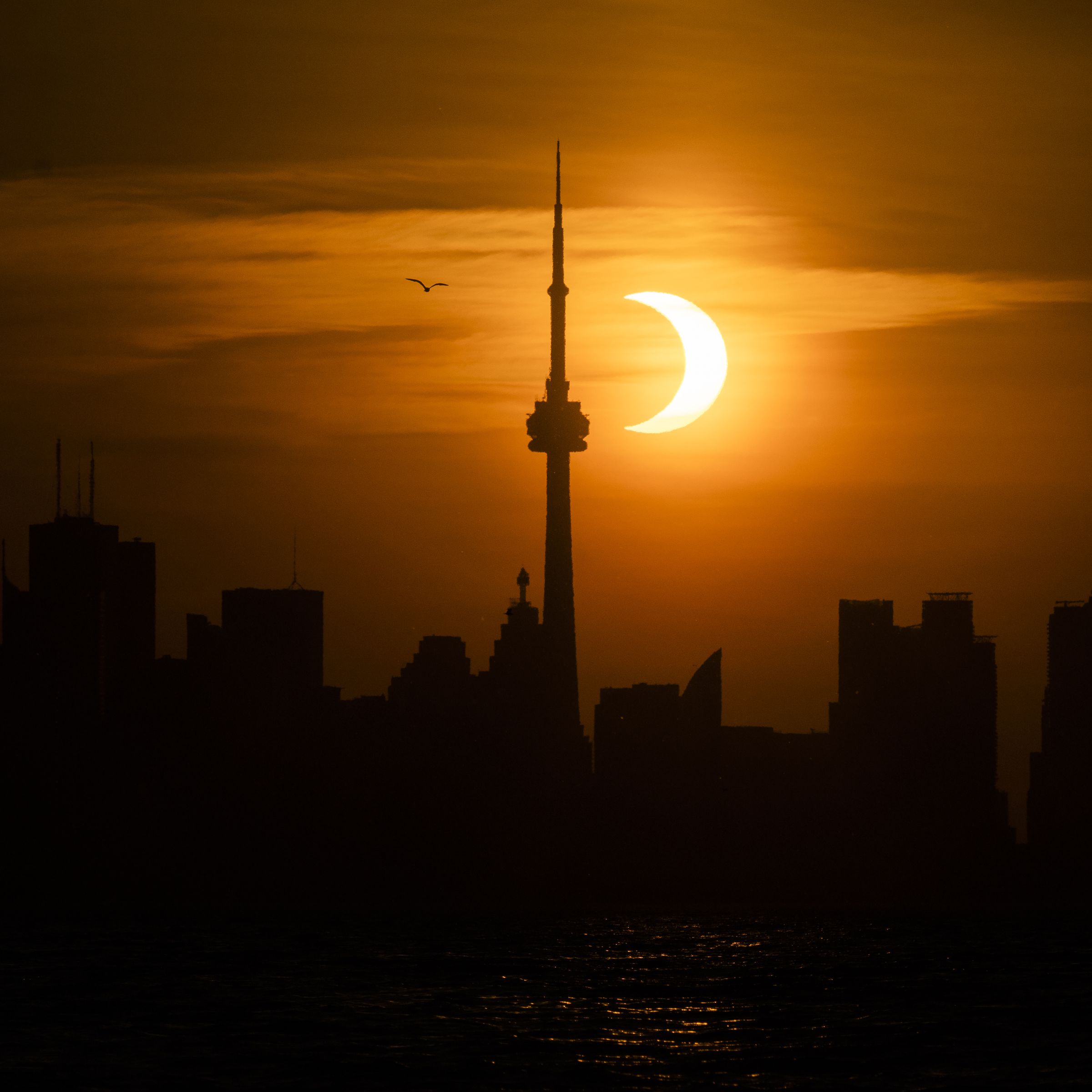 2021 annular eclipse in Toronto