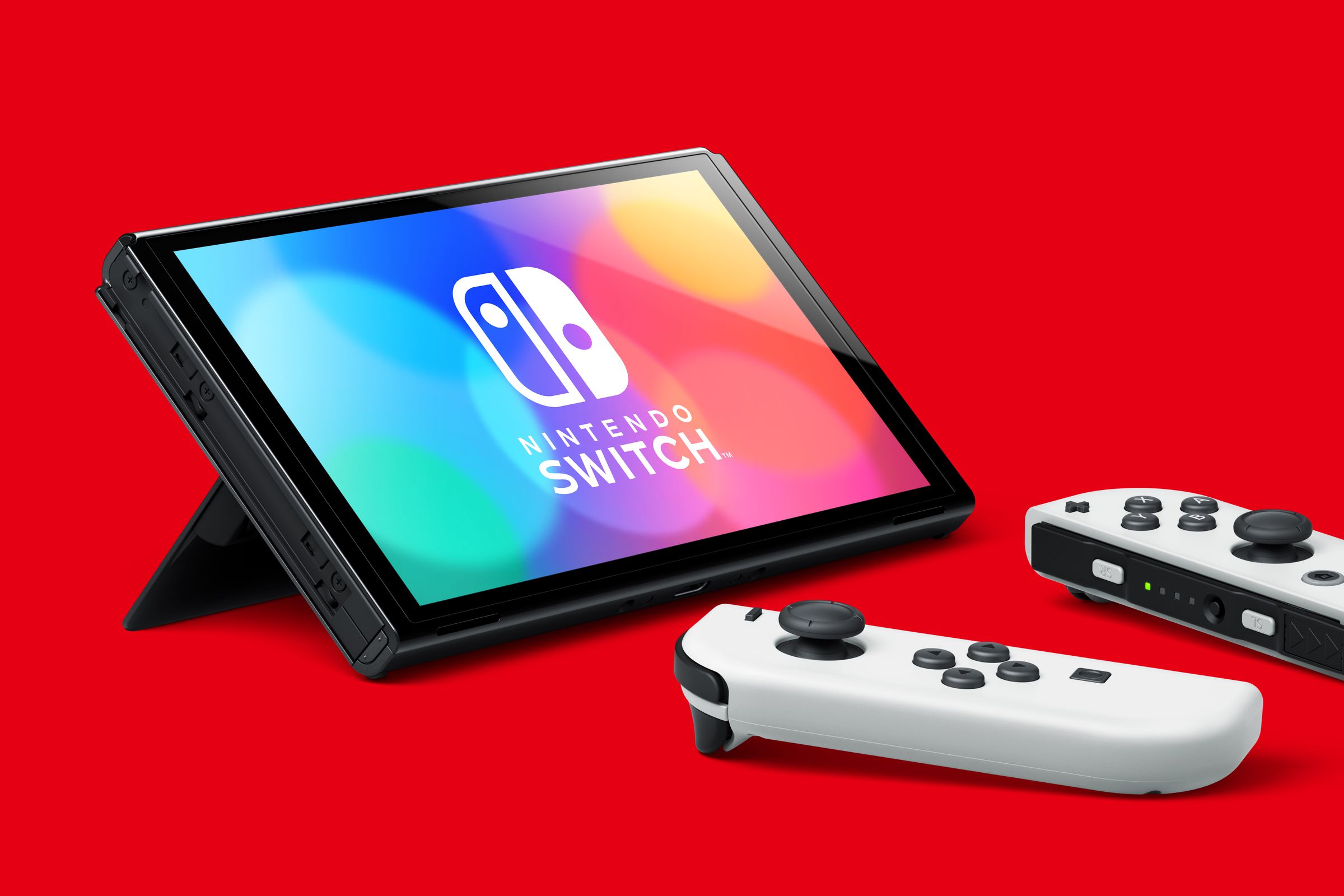 The new Nintendo Switch OLED model