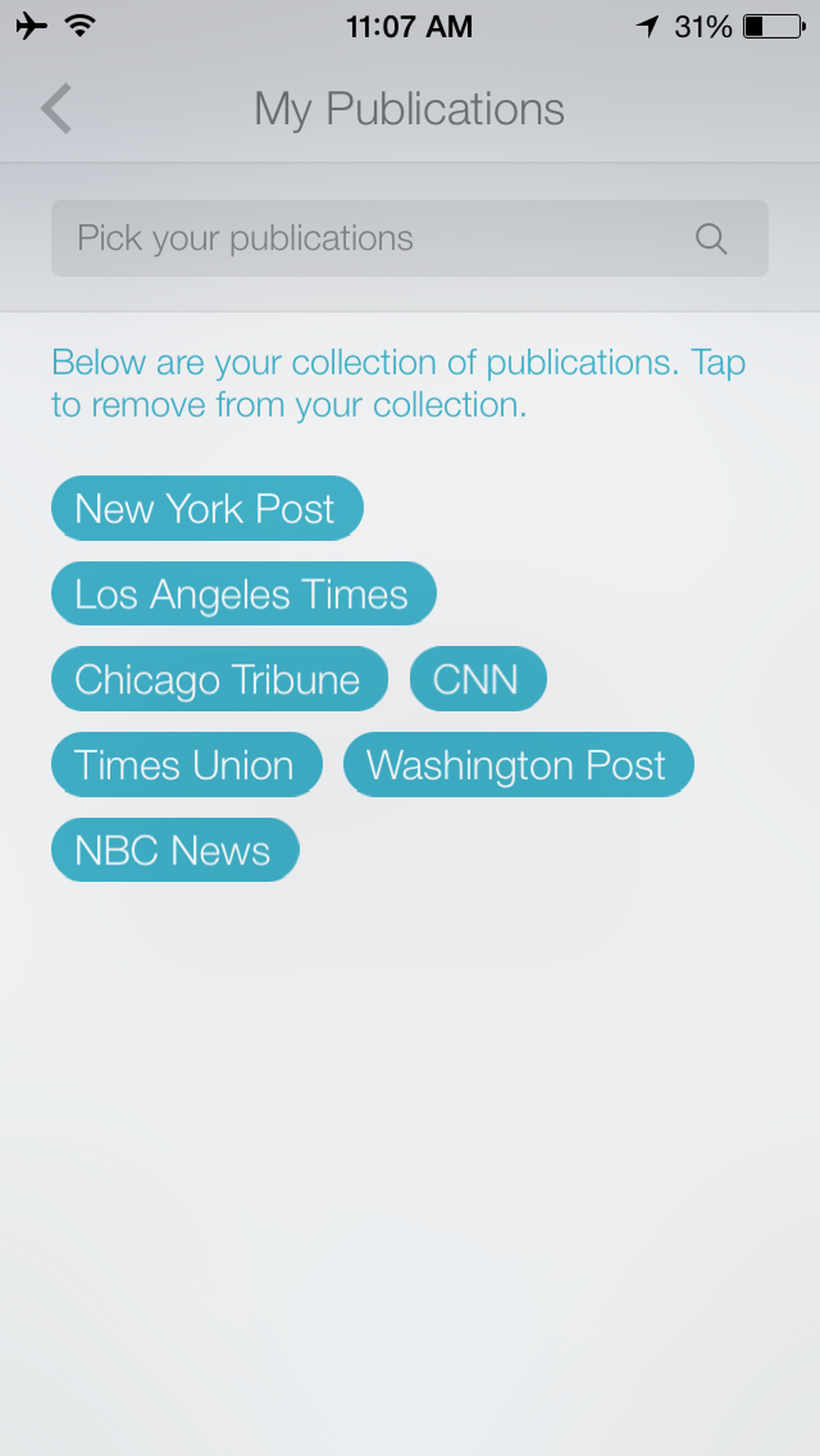 Newsbeat for iOS screenshots