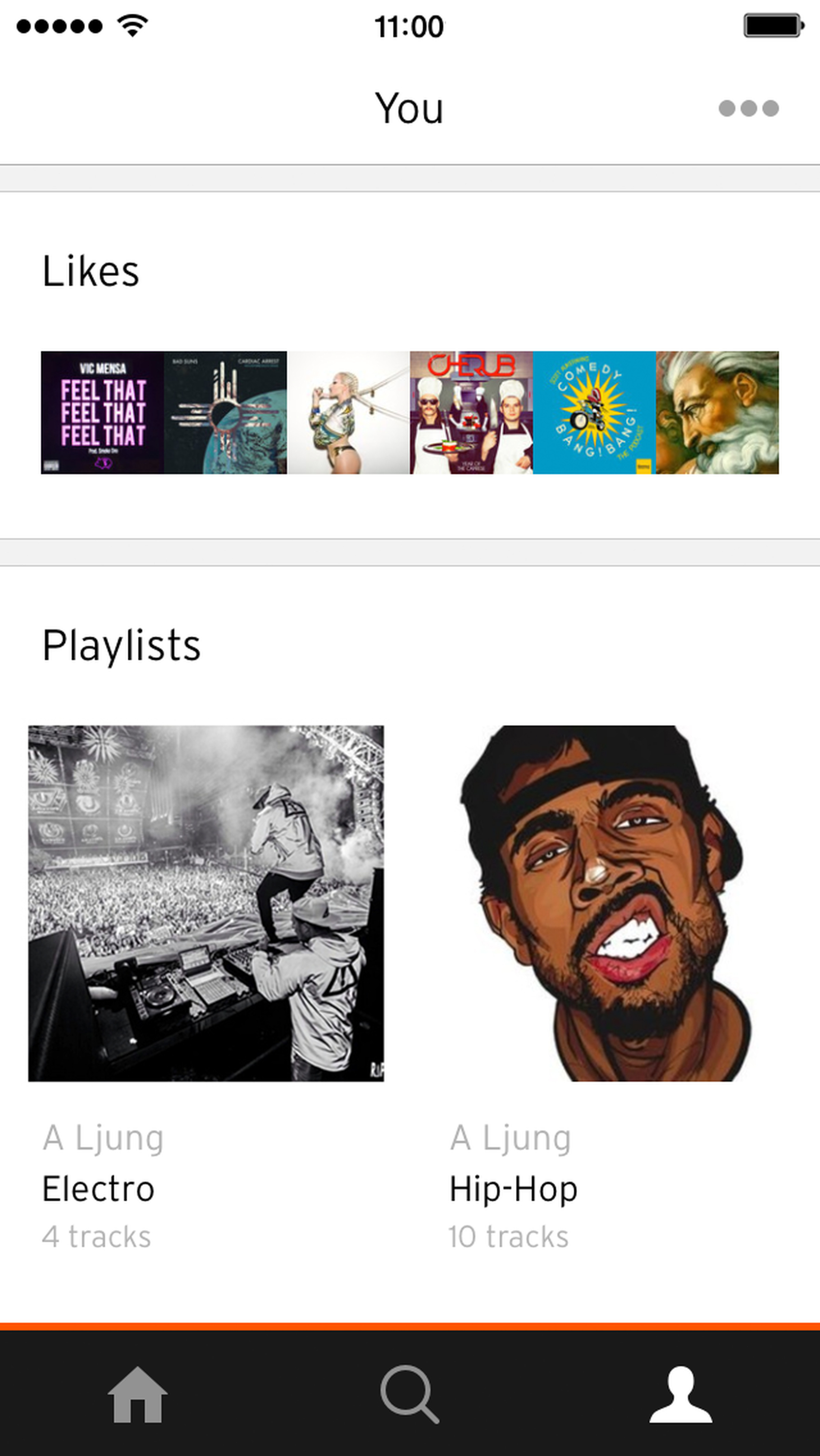 SoundCloud 3.0 for iPhone screenshots