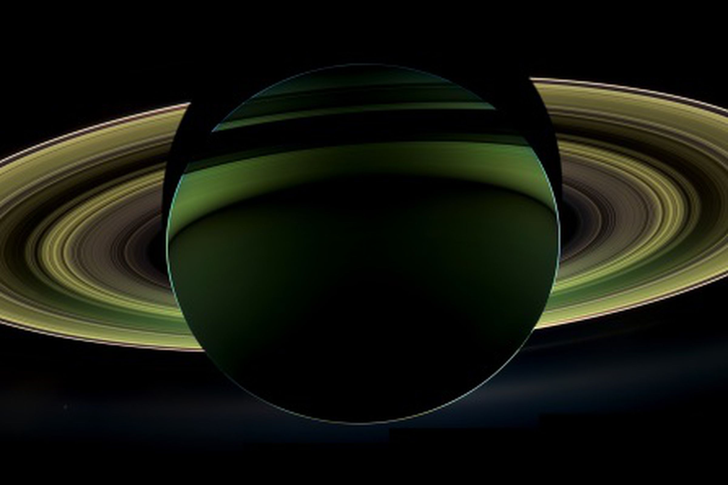 The Dark Side of Saturn
