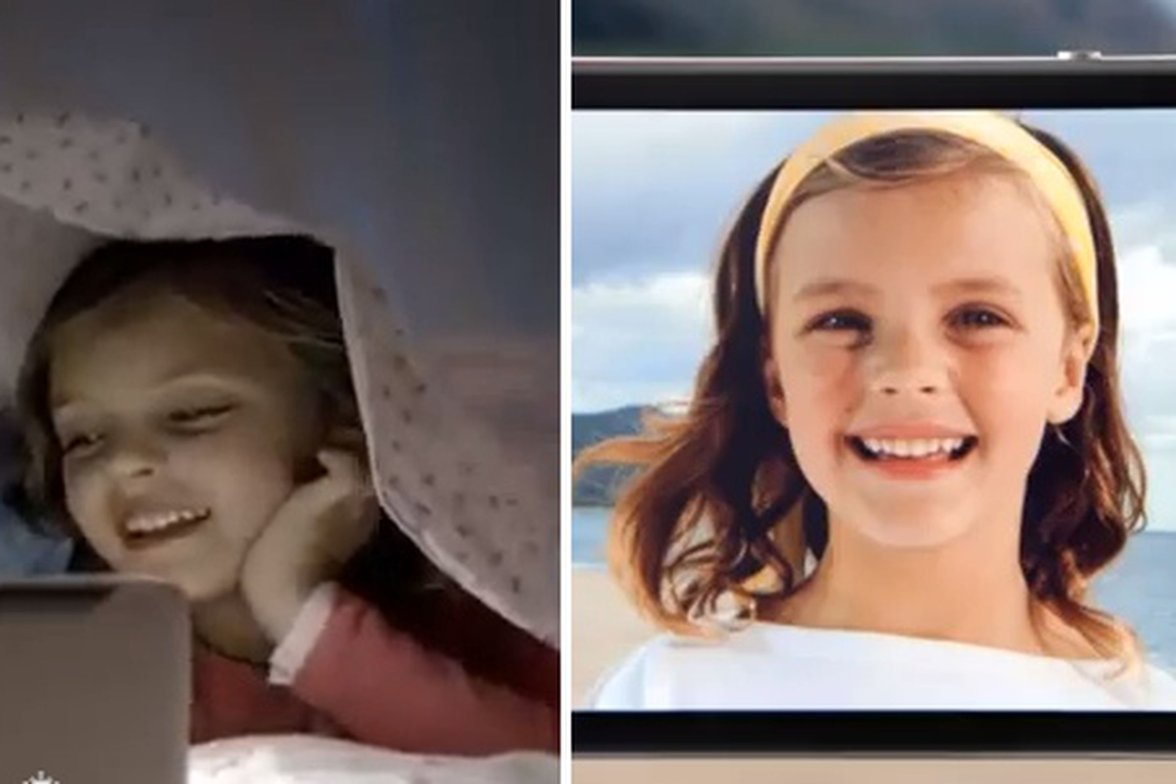 Samsung Apple ad child actress