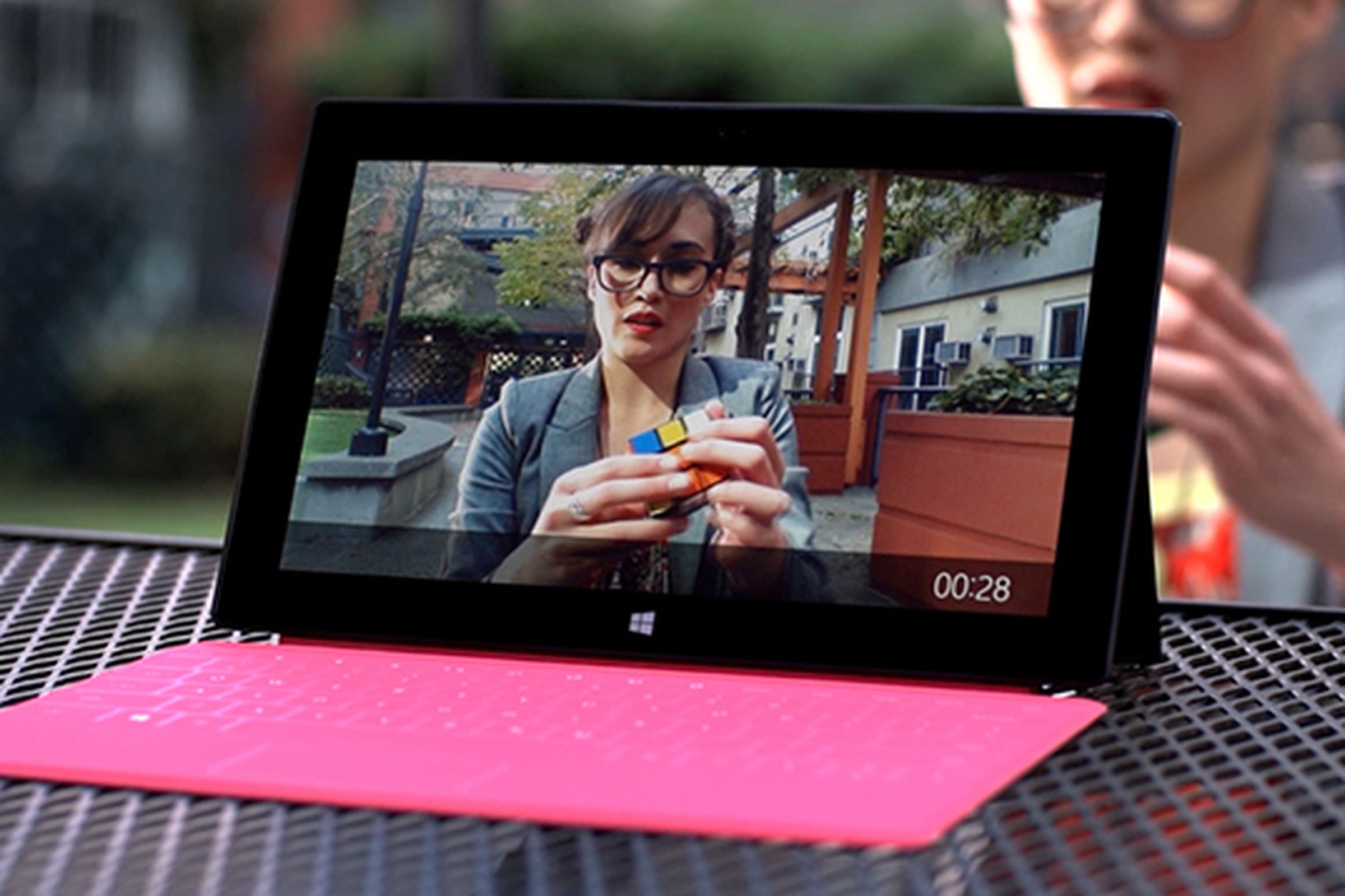 Surface stock pink