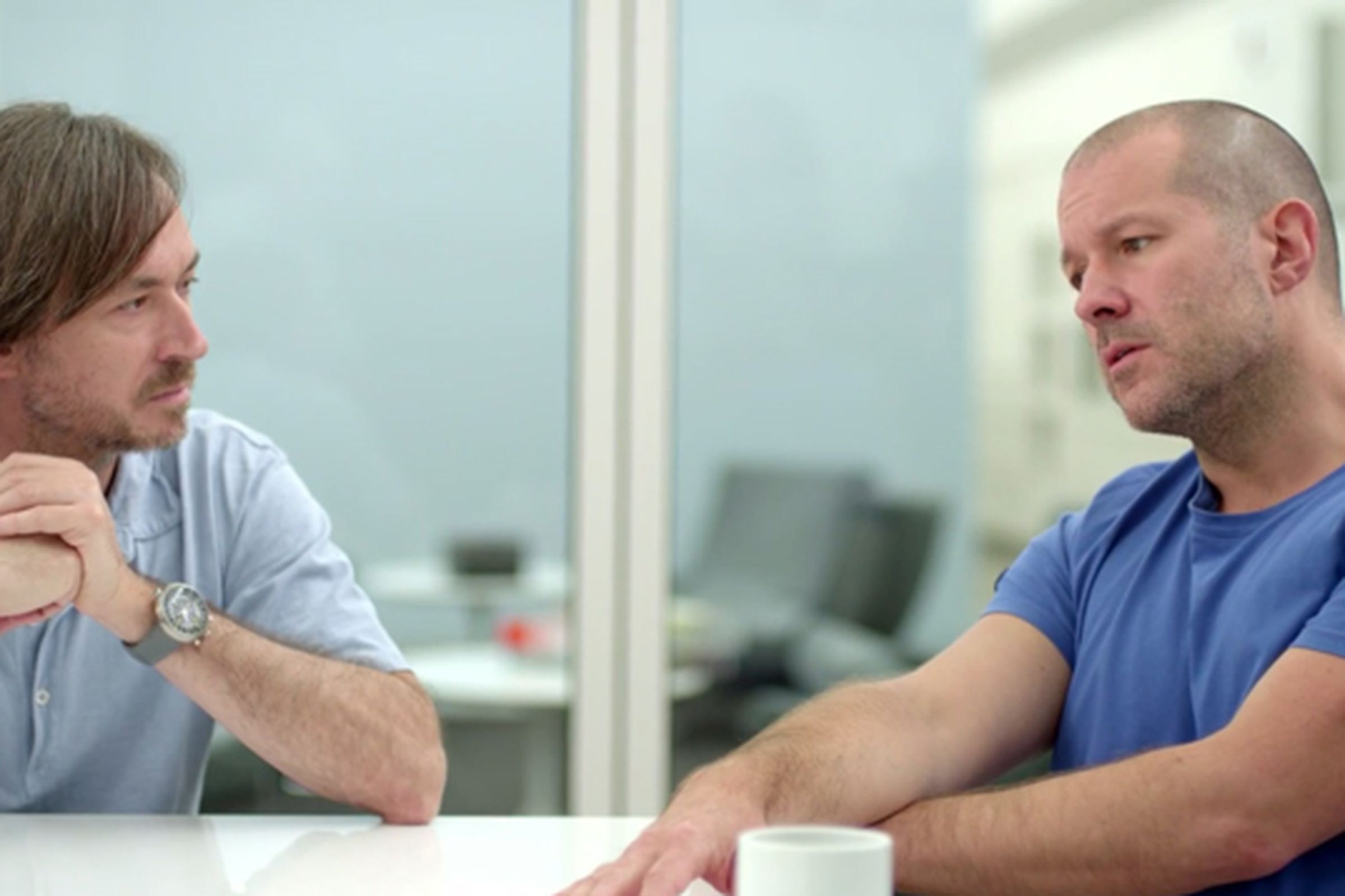 Jony Ive and Marc Newson (SOTHEBY'S YOUTUBE CLIP)
