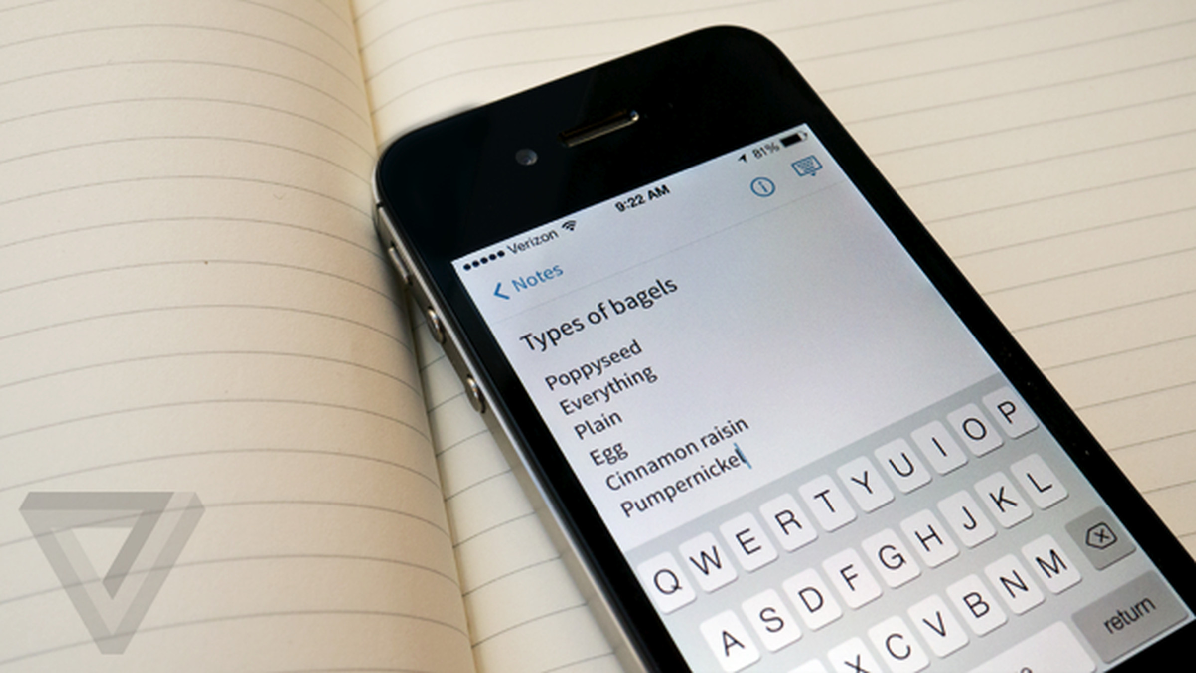simplenote iphone notebook