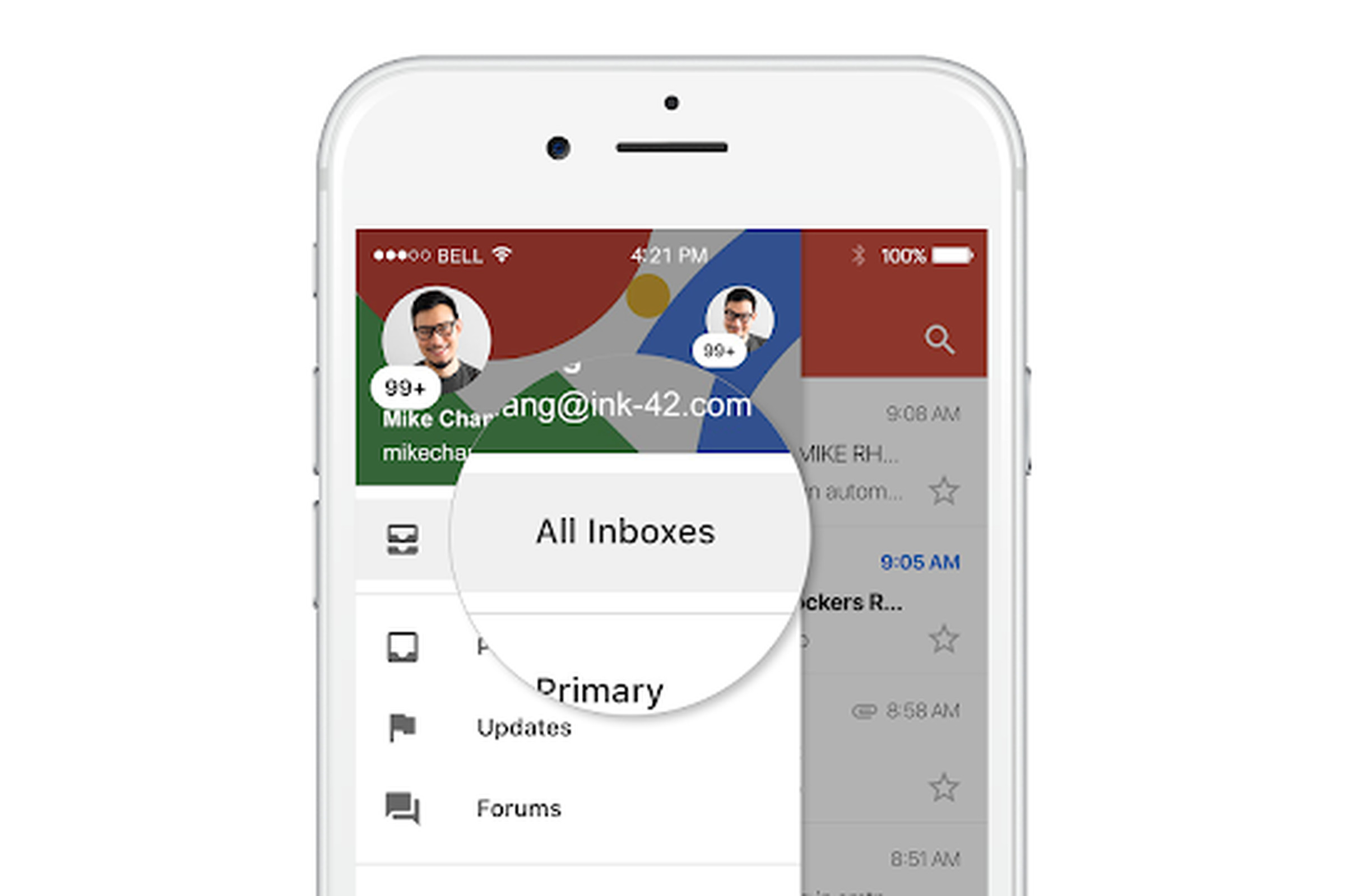 Gmail unified inbox