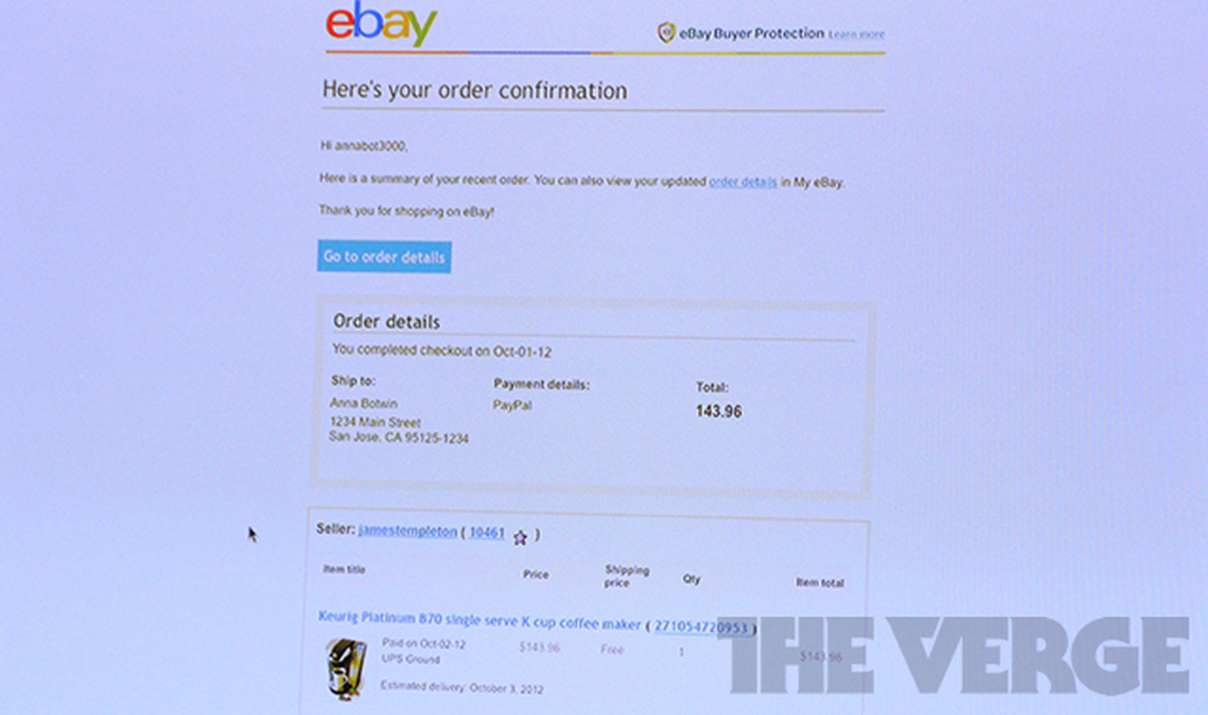 eBay redesign pictures