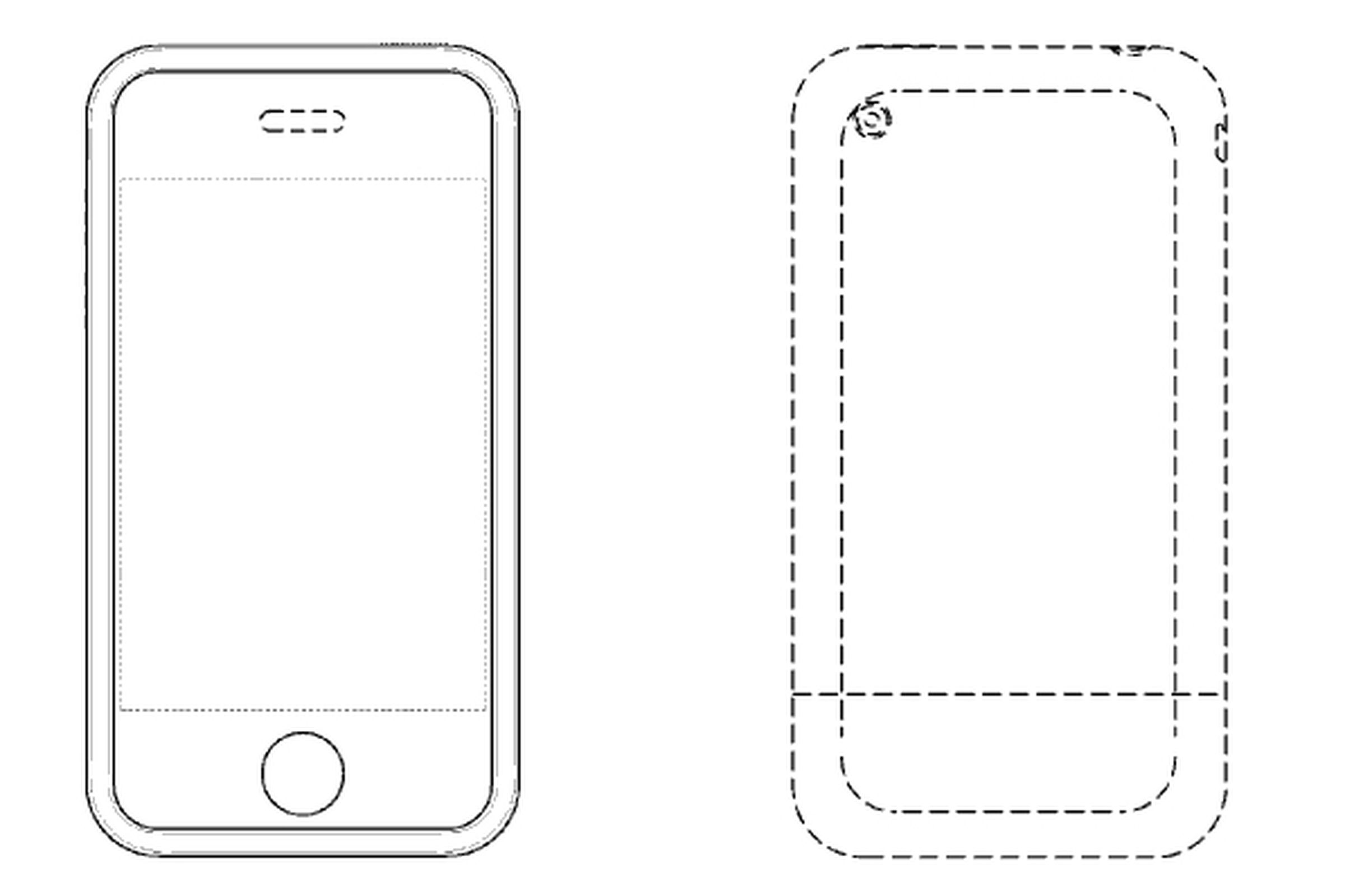 iPhone design patent image