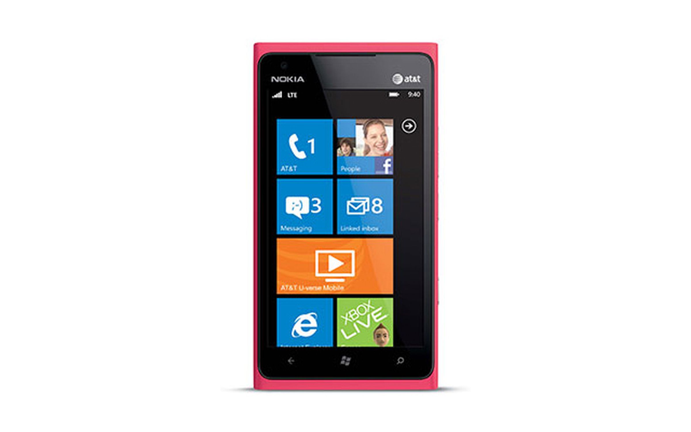 Lumia 900 pink