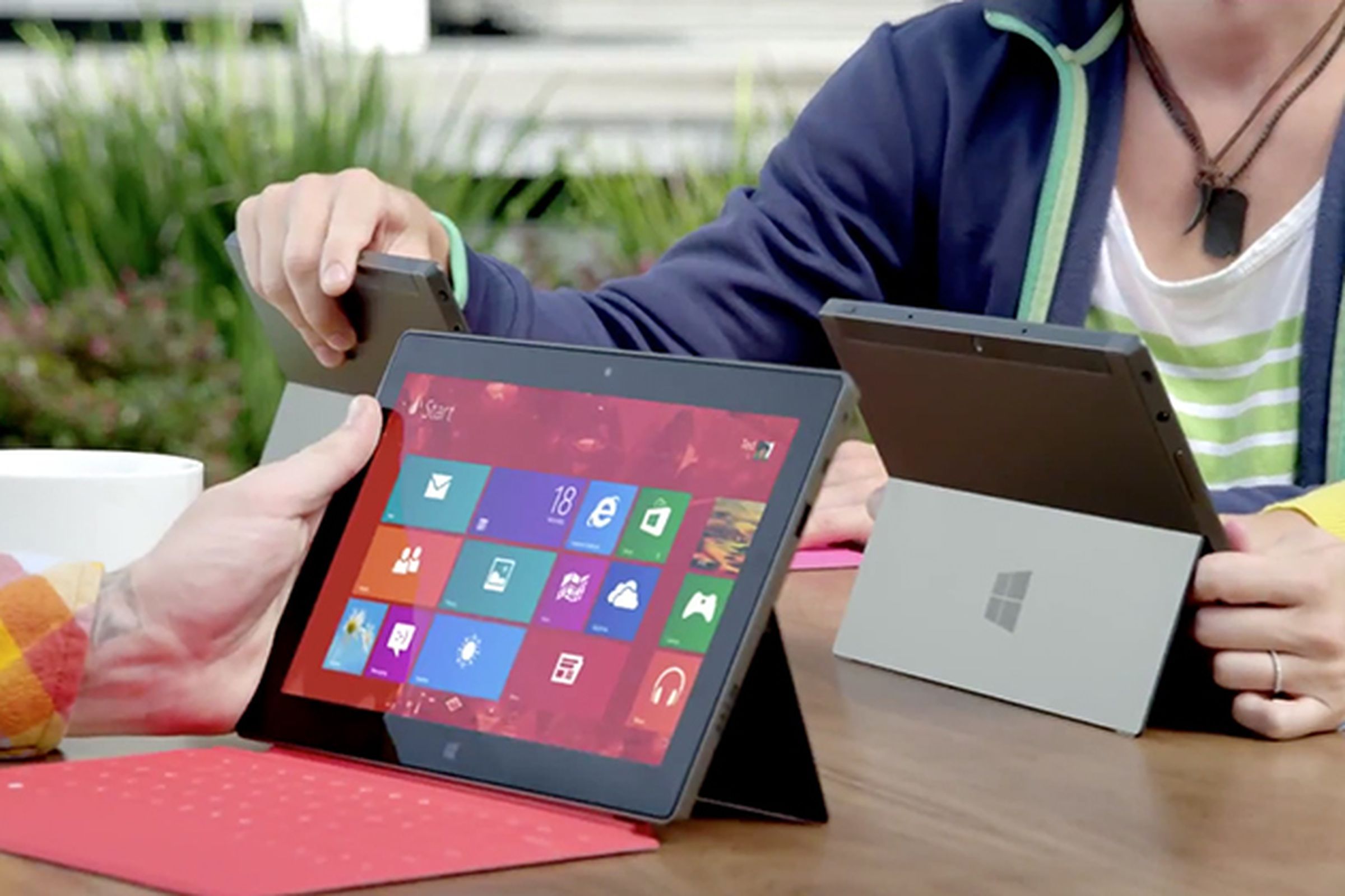 Surface ad