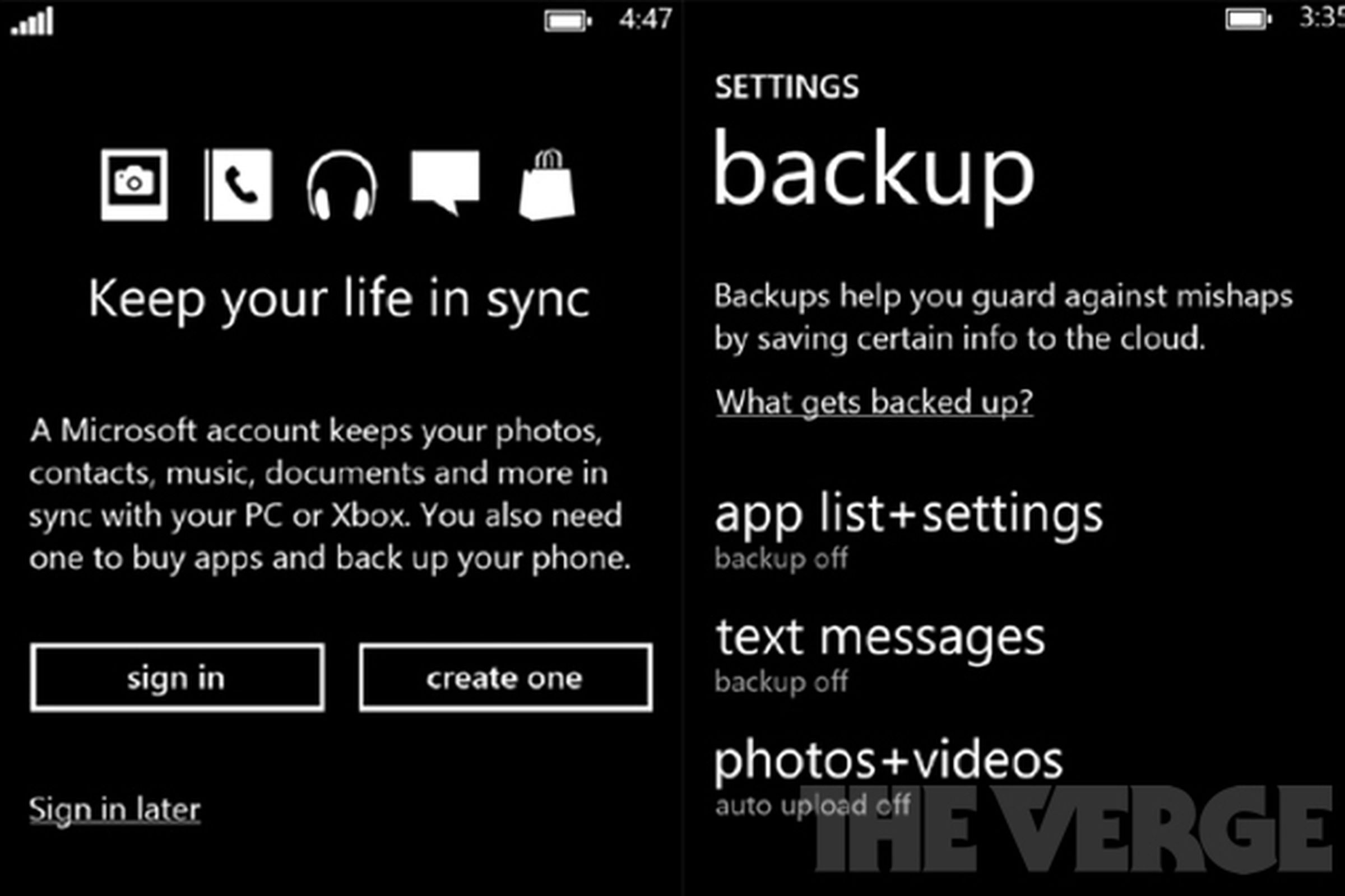 Windows Phone 8 backup