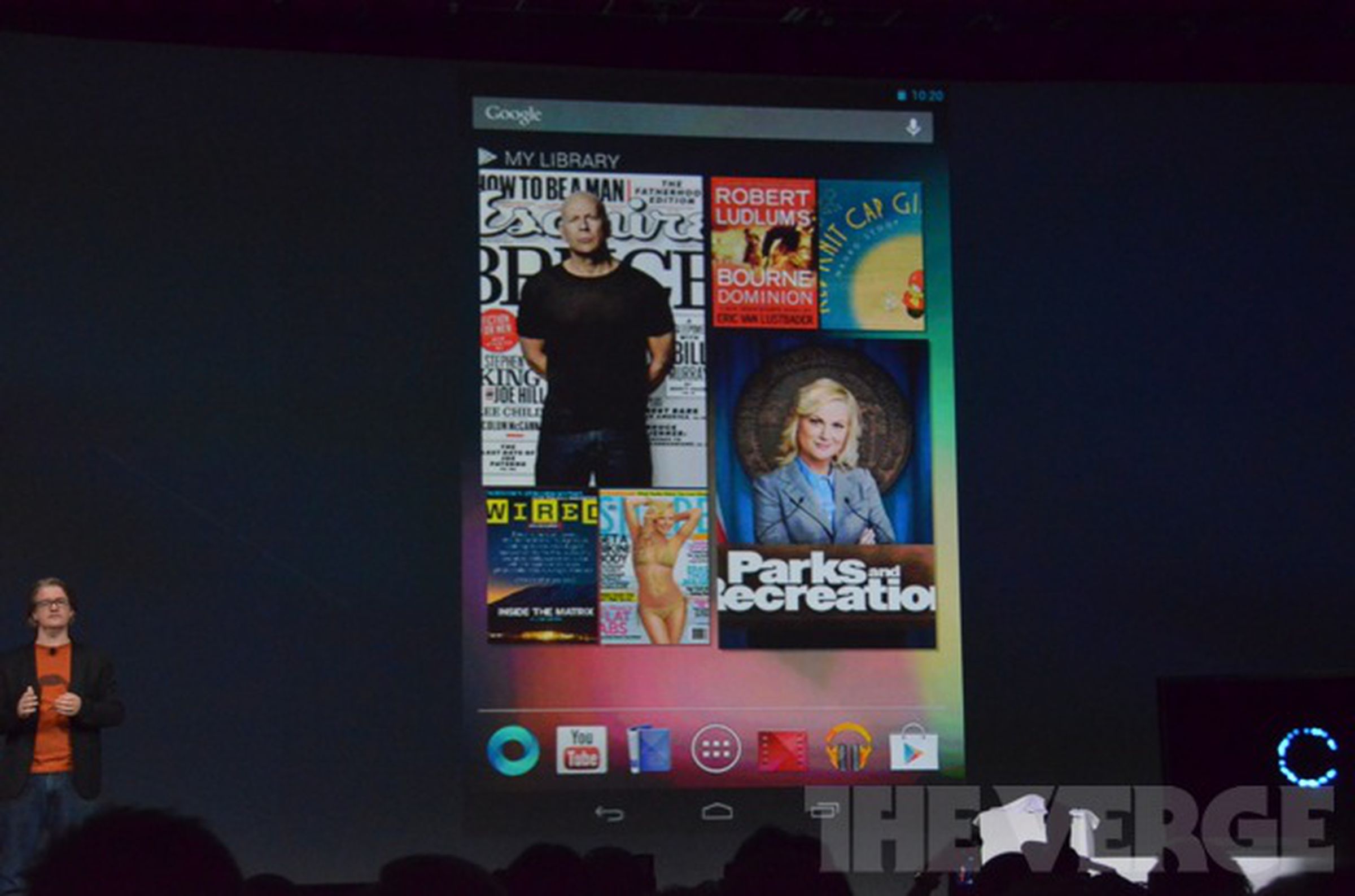 Nexus 7 photos from Google I/O 2012