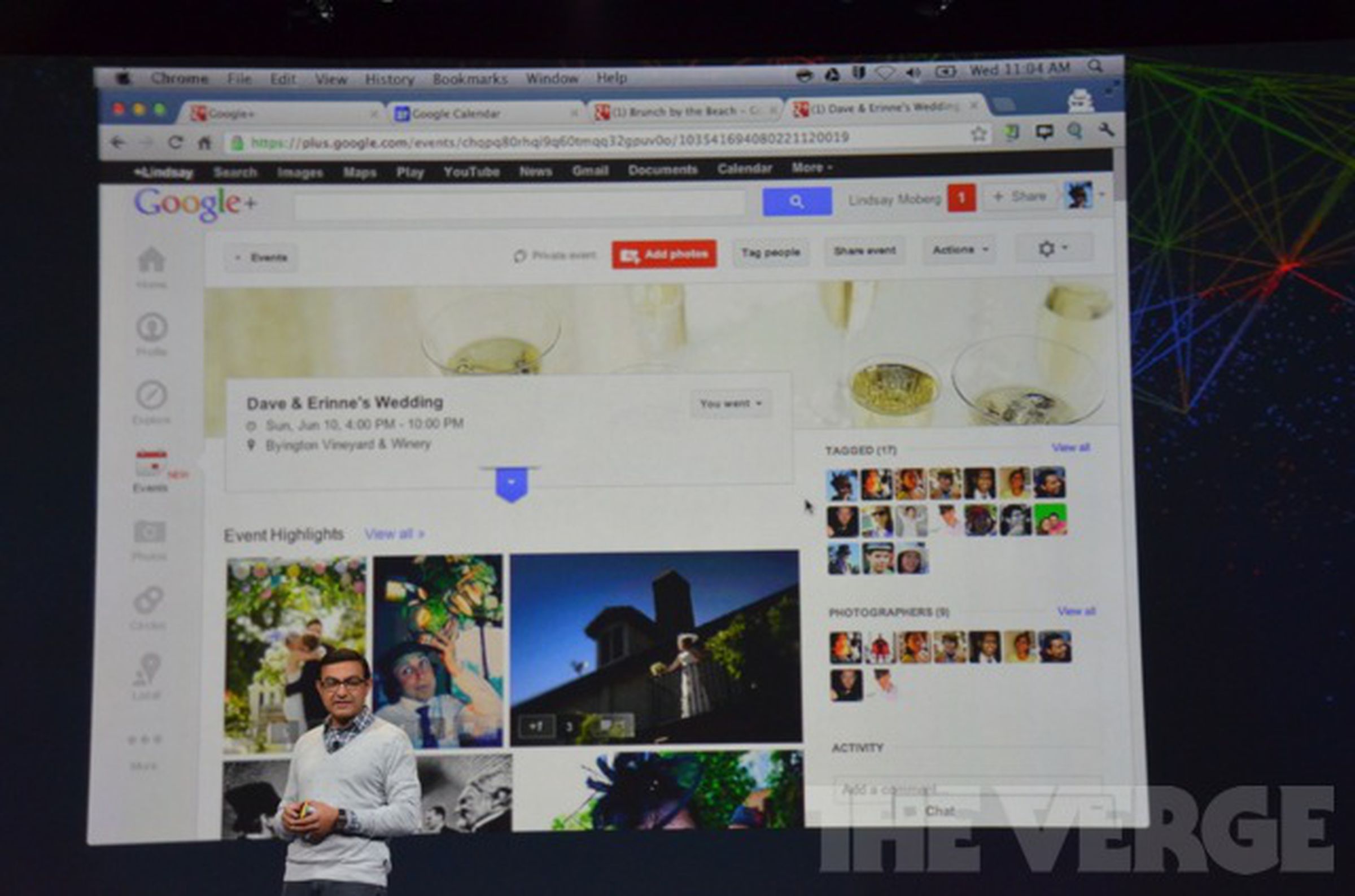 Google Plus Events liveblog photos