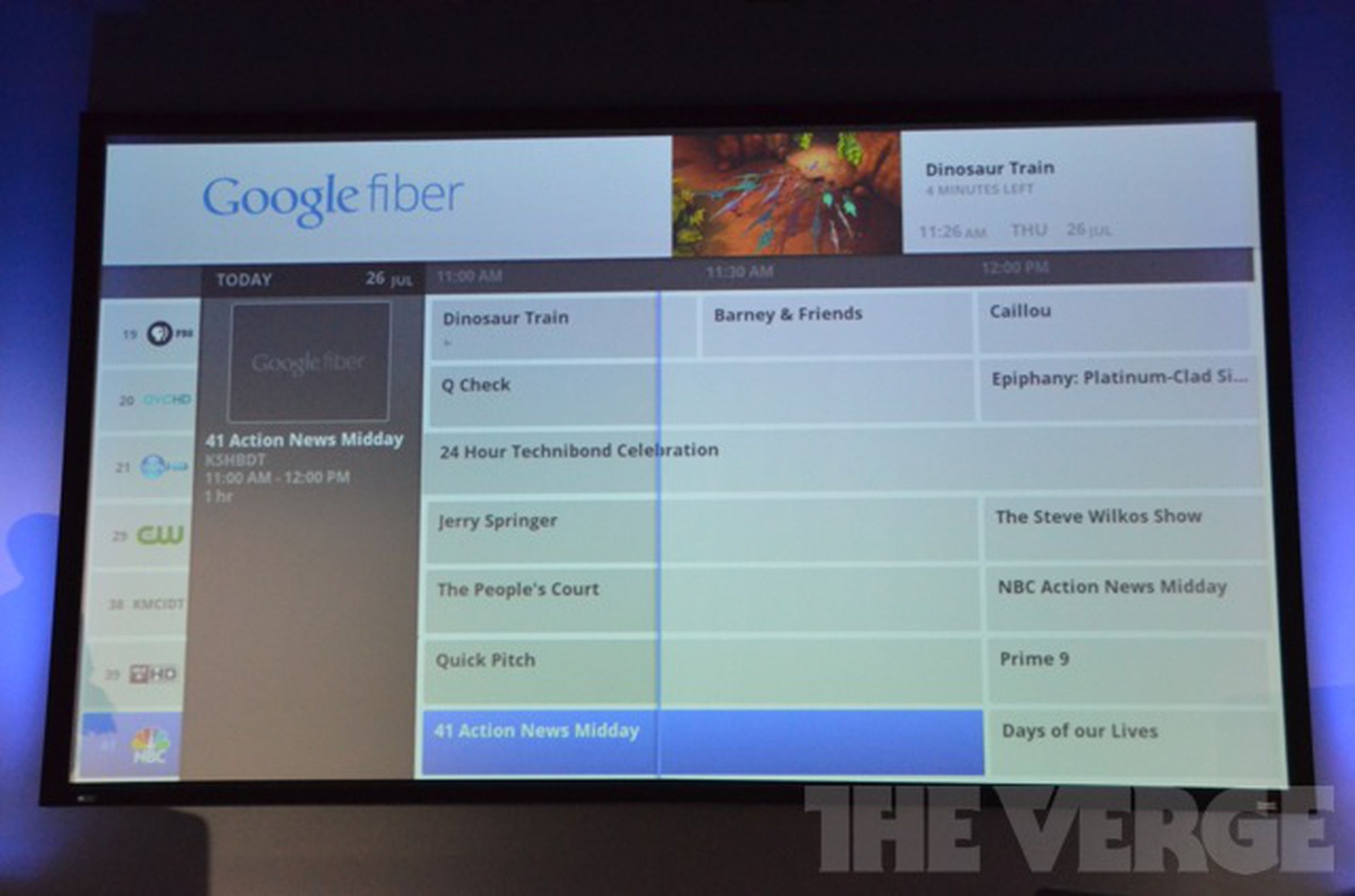 Google Fiber TV launch photos