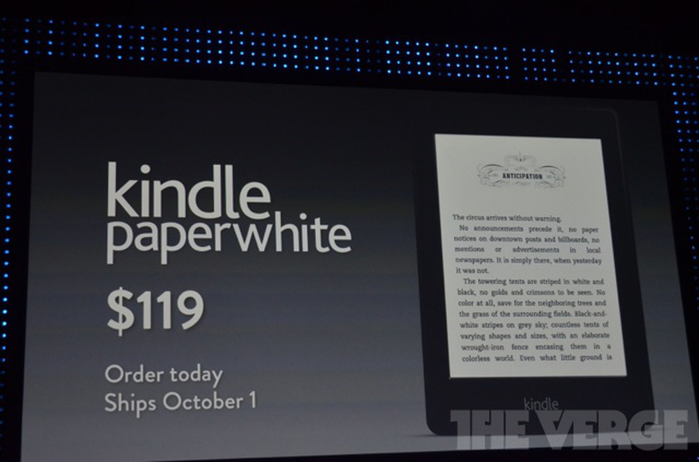 Amazon Kindle paperwhite pictures